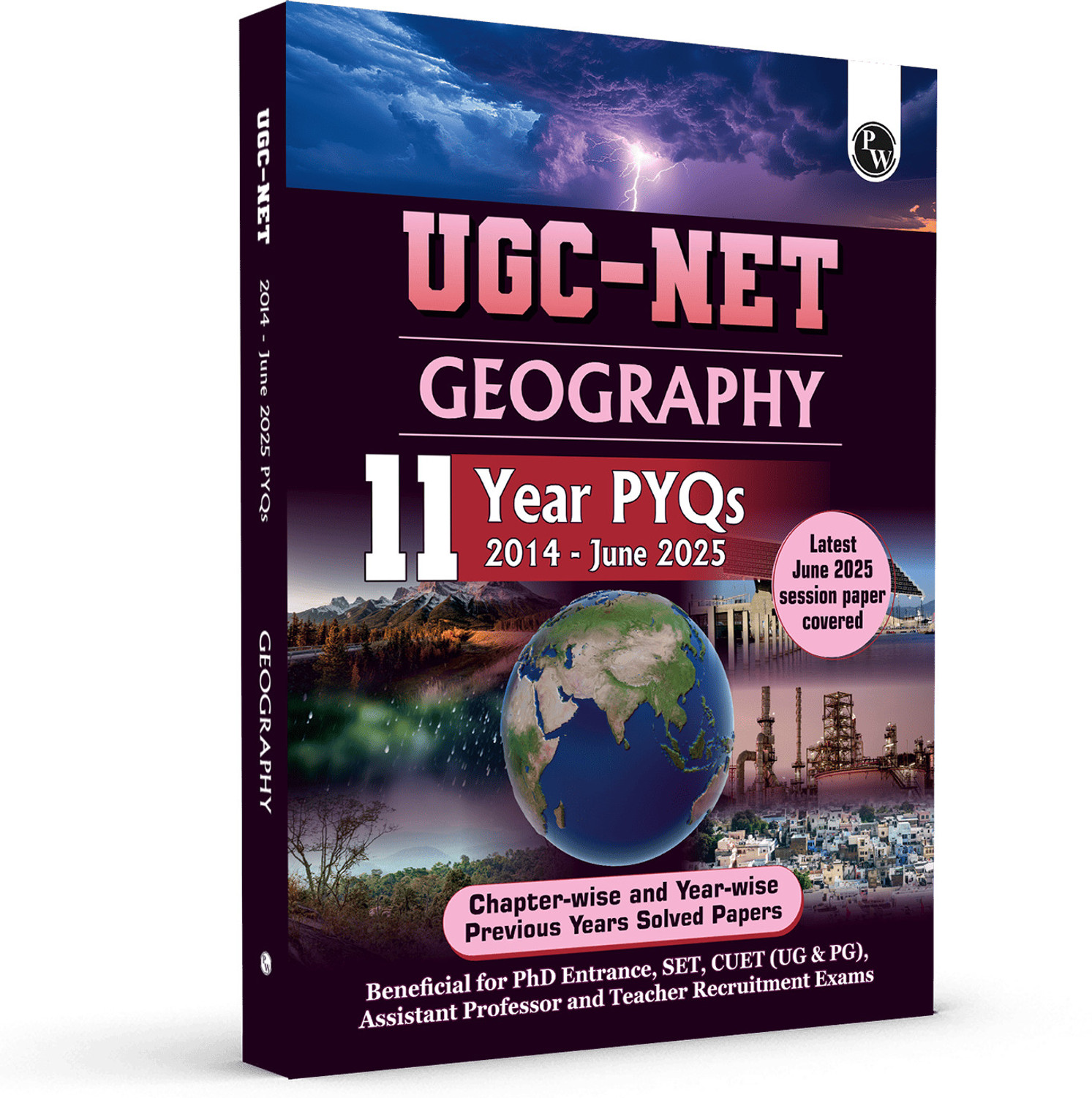 Image of PW UGC-NET Geography PYQ 11 Years (2014-2025) With June 2025 Session