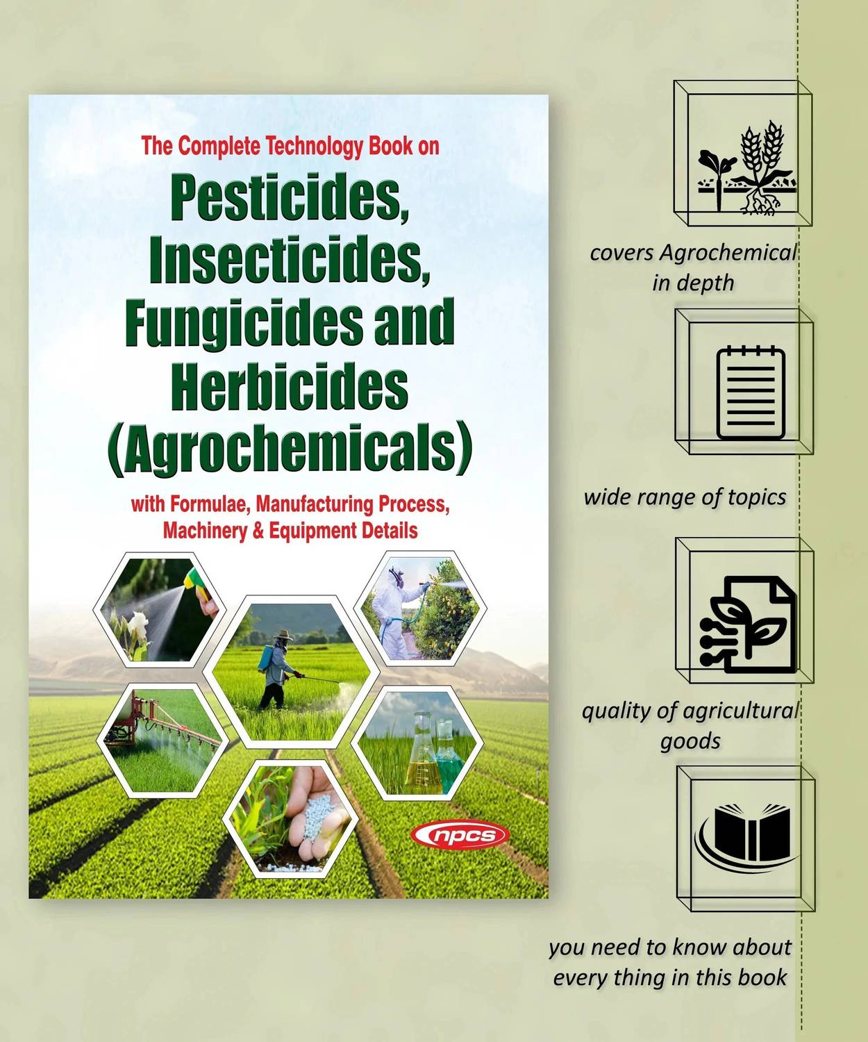 The Complete Technology Book on Pesticides, Insecticides, Fungicides and  Herbicides (Agrochemicals) with Formulae, Manufacturing Process, Machinery  & Equipment Details: Buy The Complete Technology Book on Pesticides,  Insecticides, Fungicides and ...