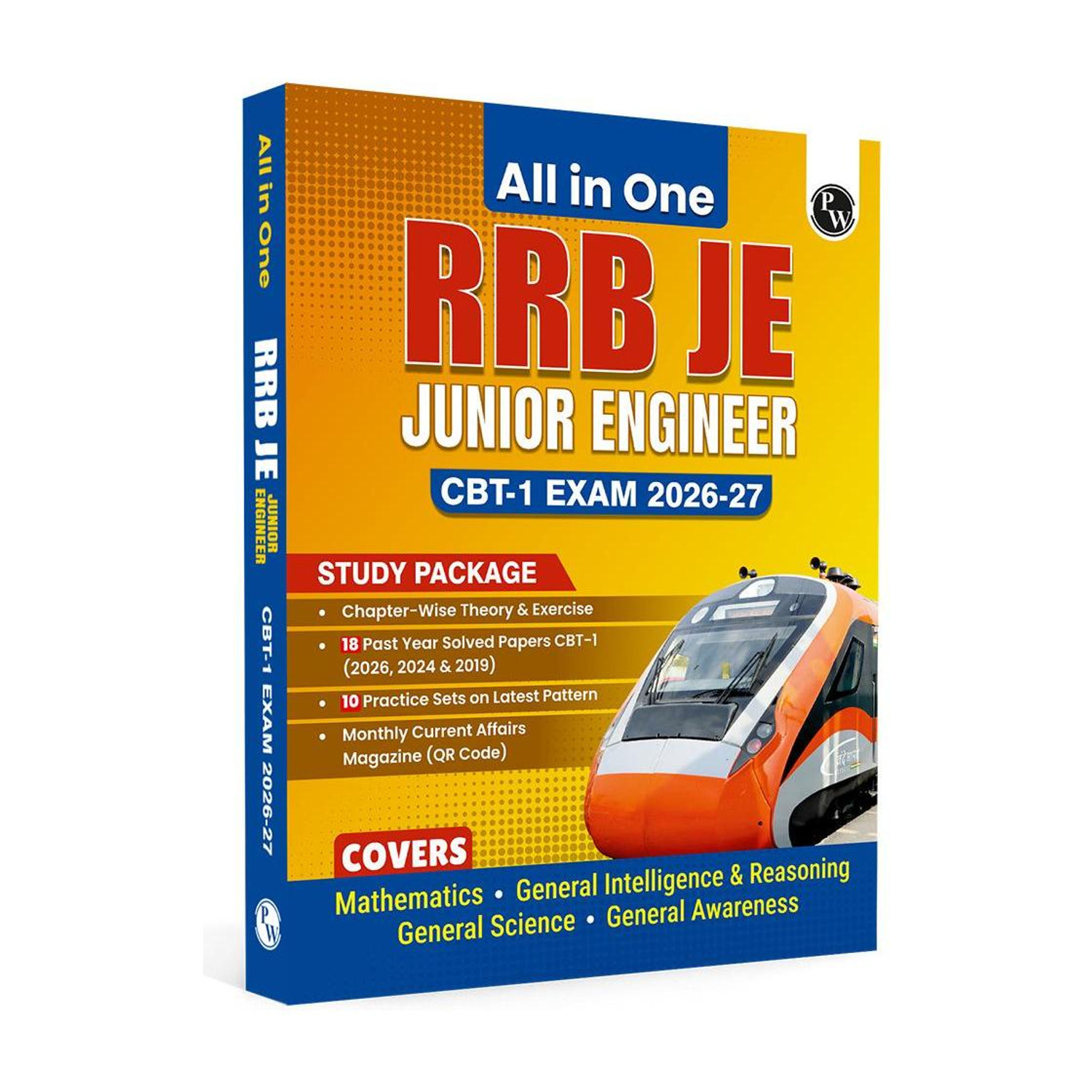 Image of Physics Wallah Private Limited PW All in One RRB JE (Junior Engineer) CBT (English, Paperback, unknown)