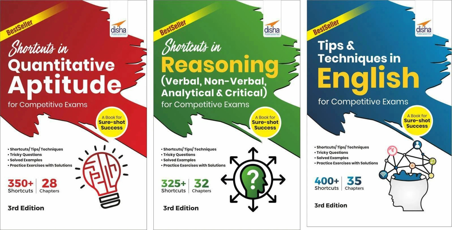 Image of Shortcuts & Tips in Quantitative Aptitude / Reasoning / English for Competitive Exams