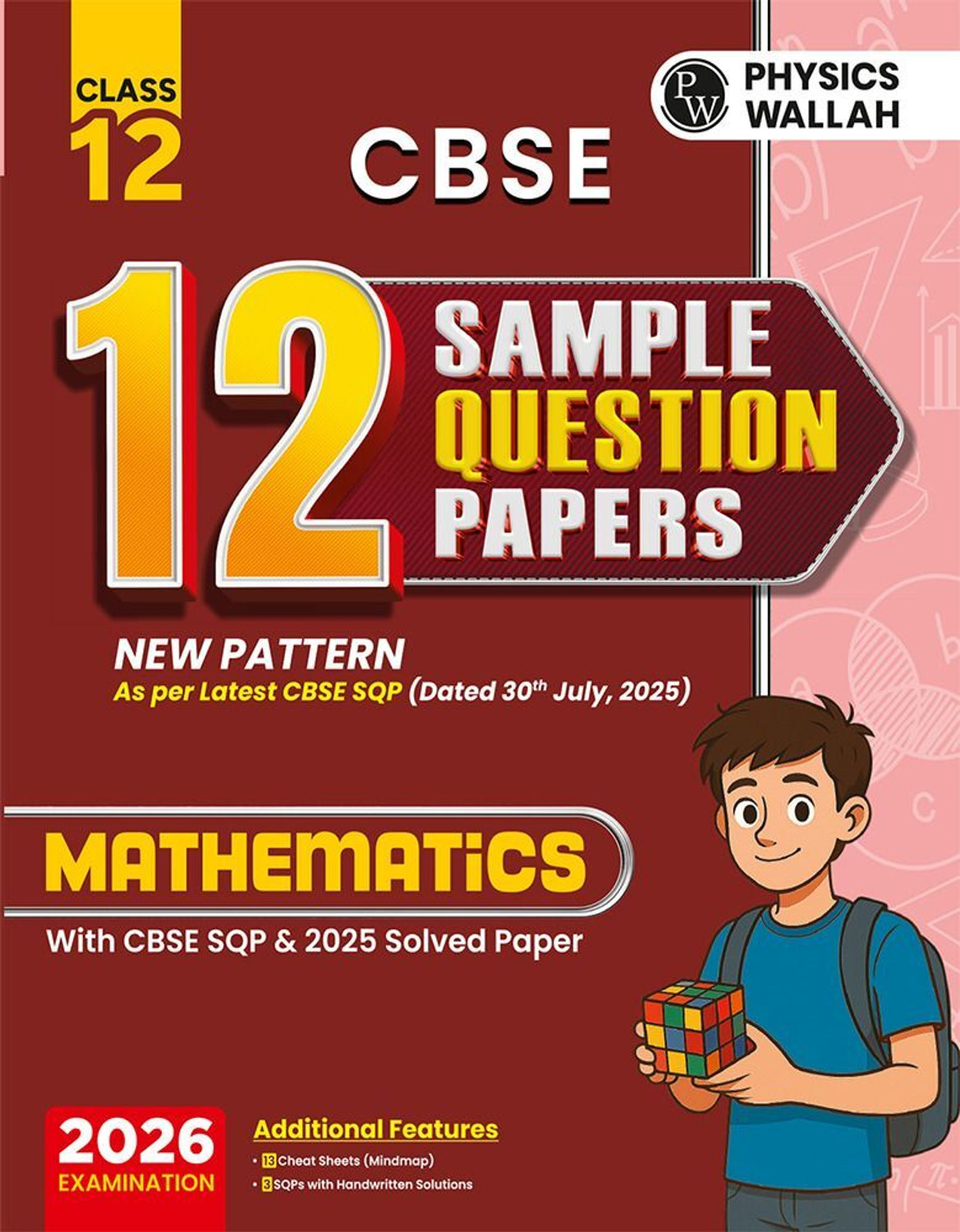 Image of ( OLD EDITION ) Pw Cbse Class 12 Sample Papers Mathematics (English, Paperback, unknown)