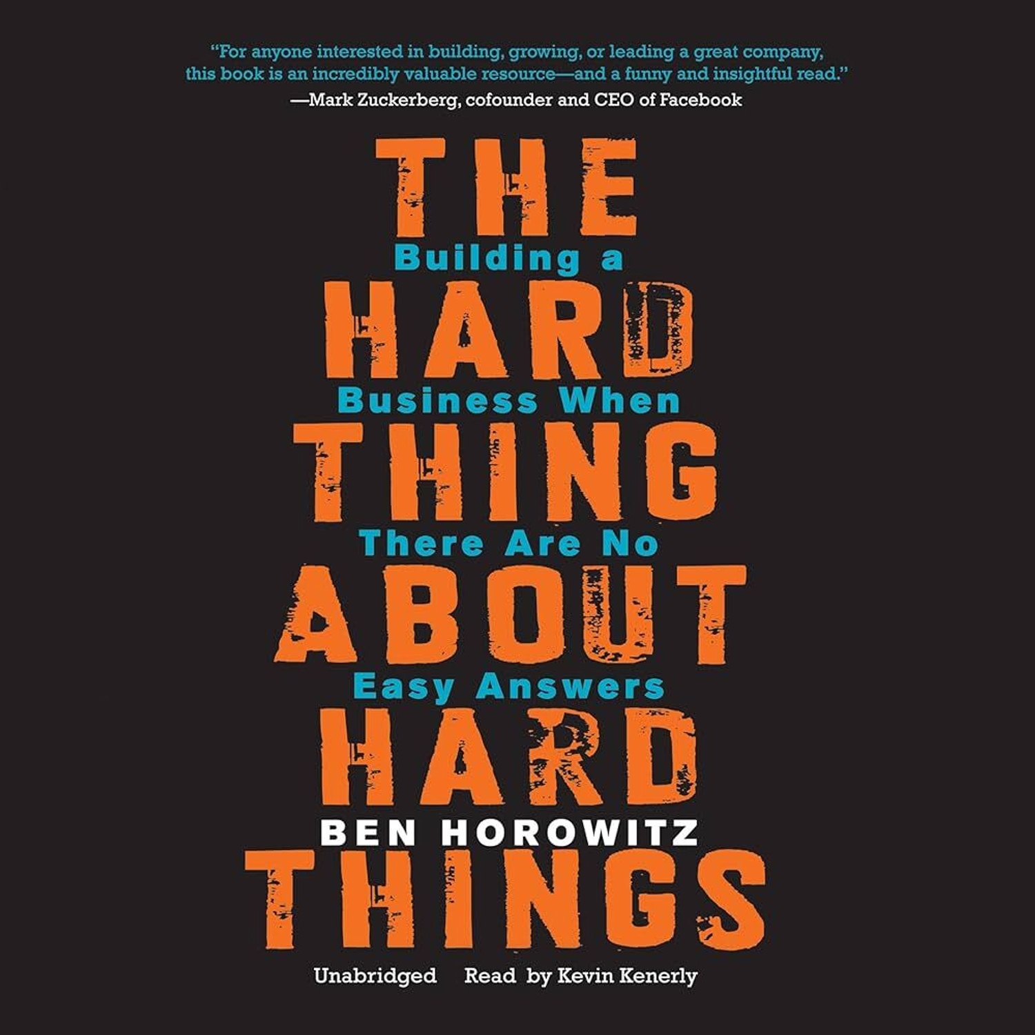 Image of The Hard things about hard things