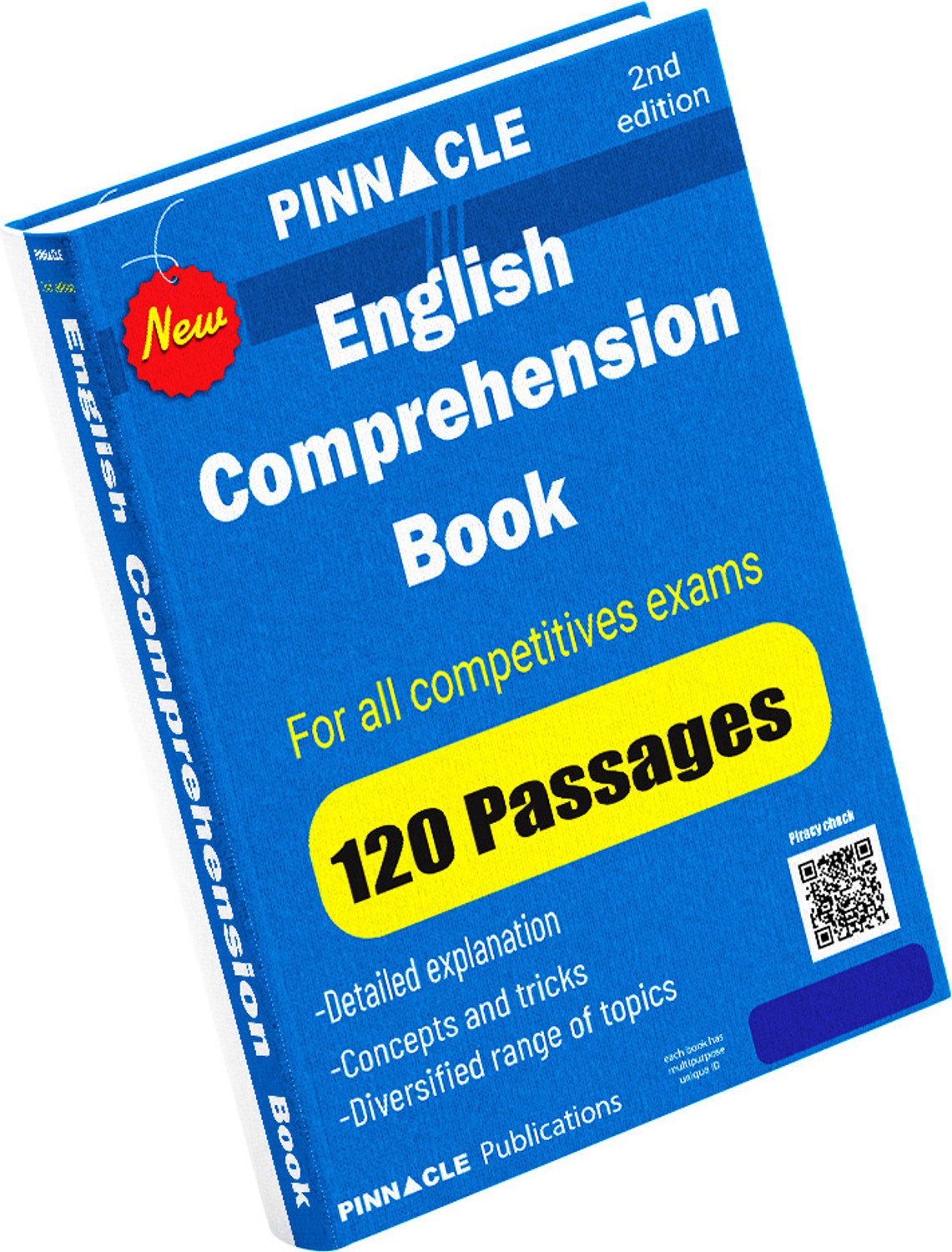 Image of English Comprehension Master Book 2026-27 (2nd Edition) for SSC CGL, CHSL, MTS, CPO, Stenographer, GD, Banking, IBPS PO, SBI PO, CAT, IELTS & All Competitive Exams