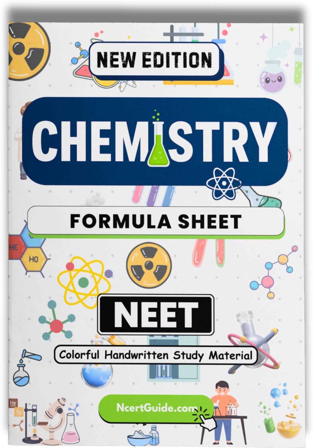 Study Delight Publications NEET Chemistry Formula Sheet + Short N