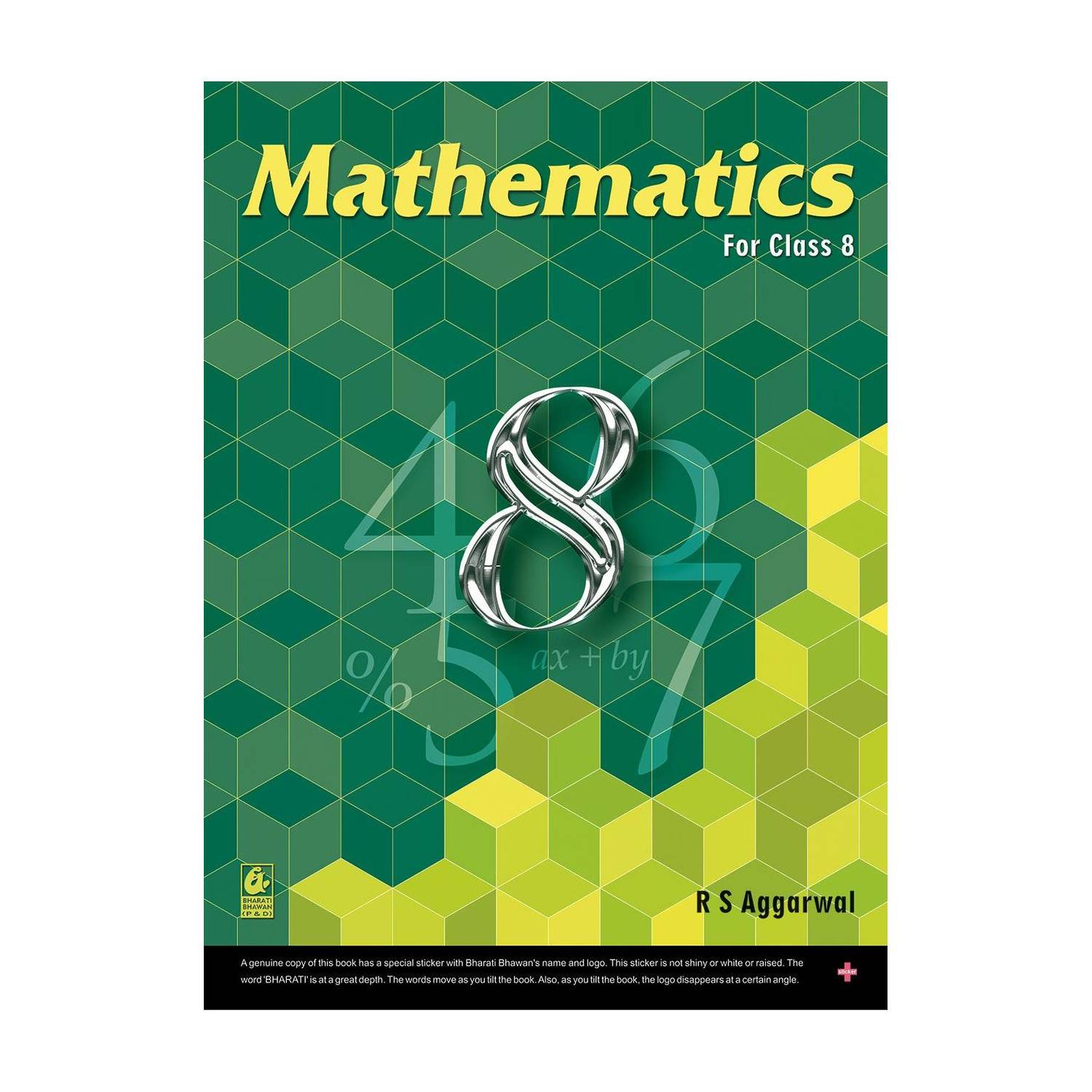 Mathematics for Class 8 - R.S. Aggarwal - CBSE - Examination 2024-25