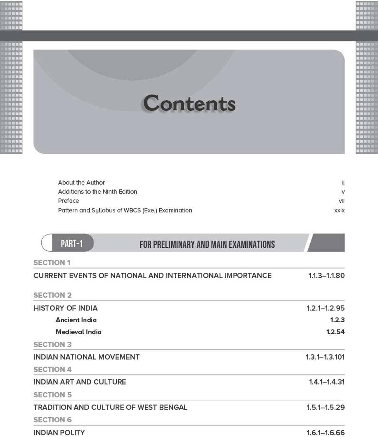 Image of WBCS General Studies Manual (English) 2026 by Nitin Singhania (IAS) | 10th Edition | Solved Previous Years� Questions (2015-2023) | West Bengal Civil Services (Prelims & Mains) | WBPSC