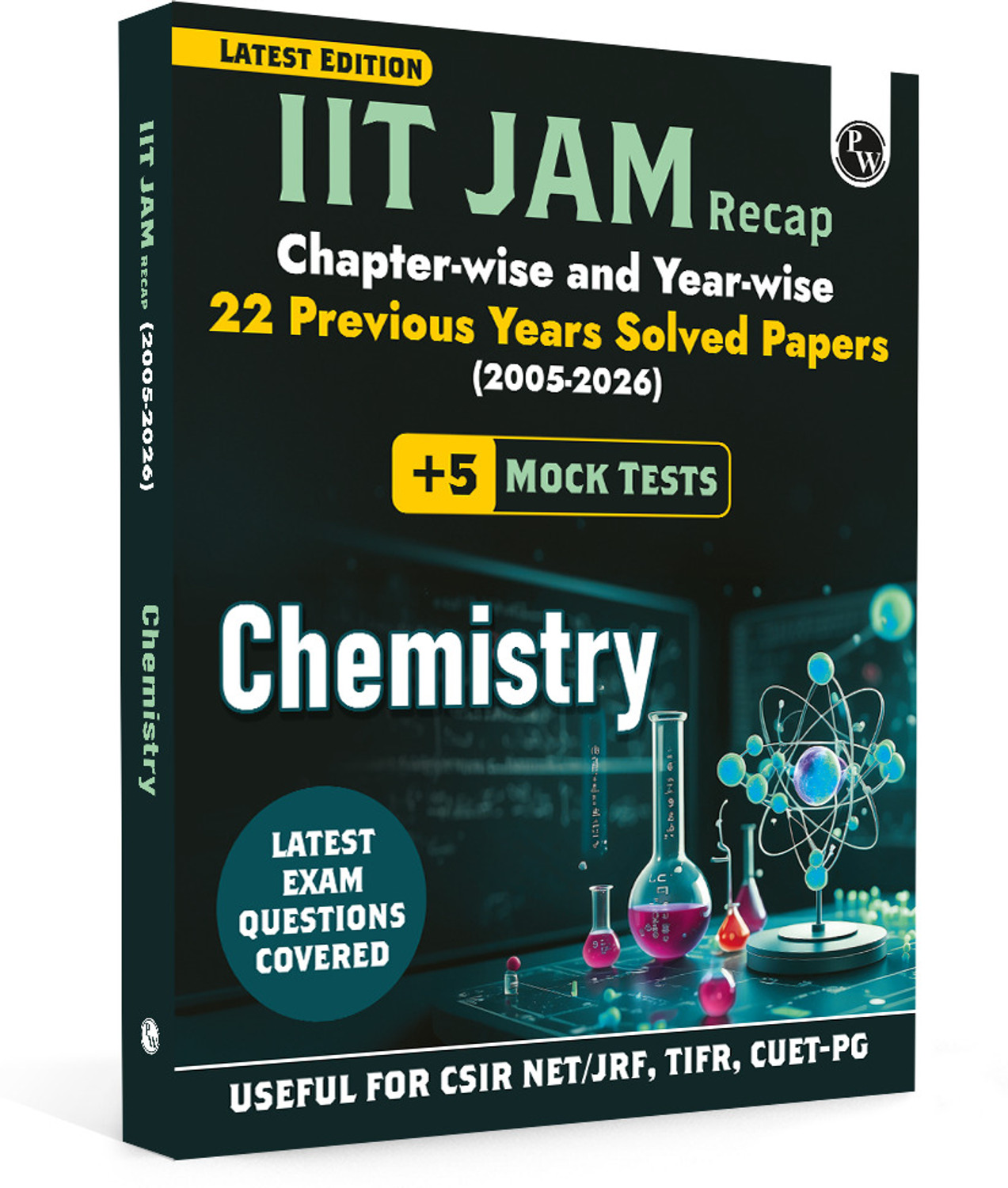 Image of PW IIT JAM Recap 22 Years Solved Papers Chemistry PYQs (2026-2005)