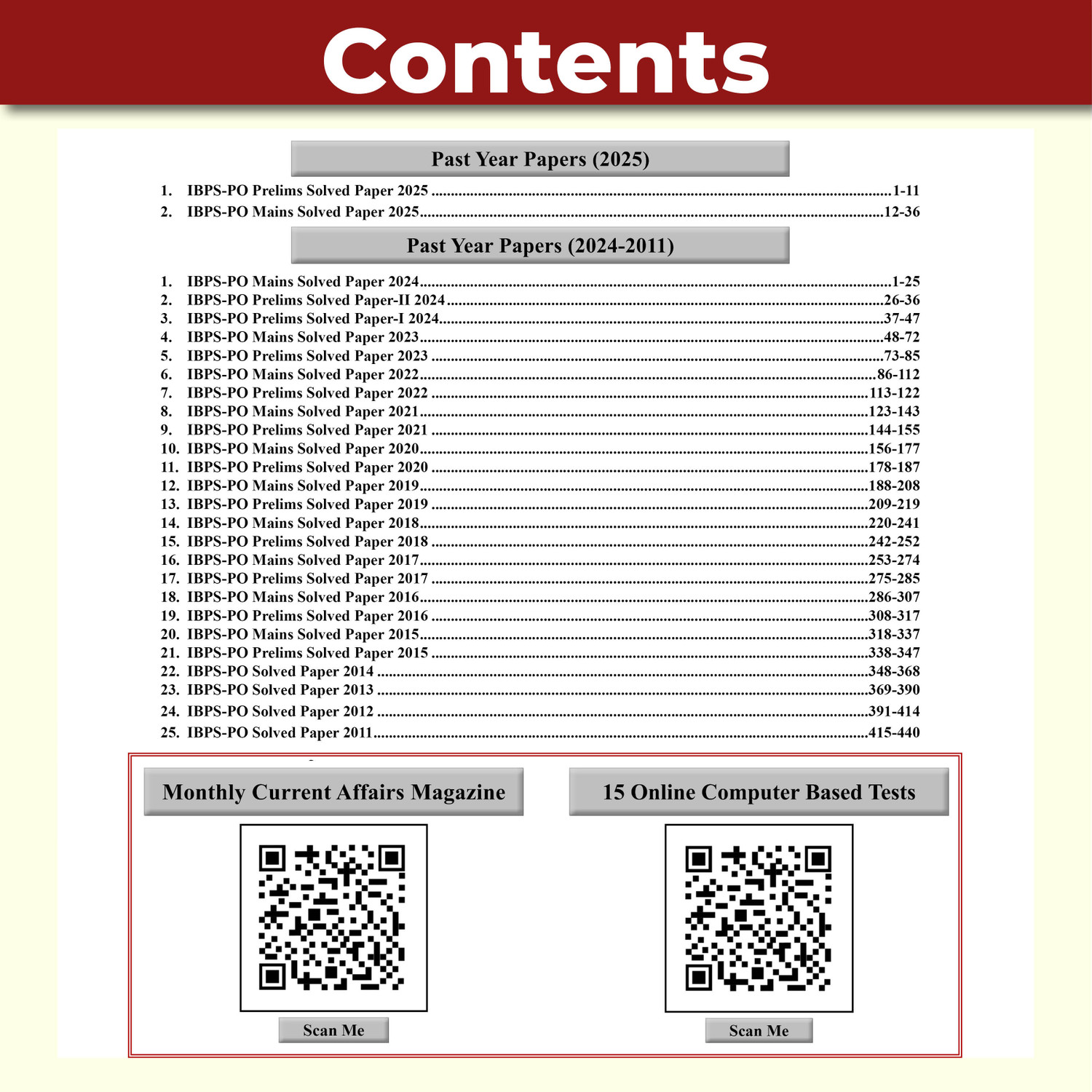 Image of PW IBPS PO 27 Year-wise Prelims & Mains Previous Year Solved Papers Till Oct 2025 For Exam 2026-27