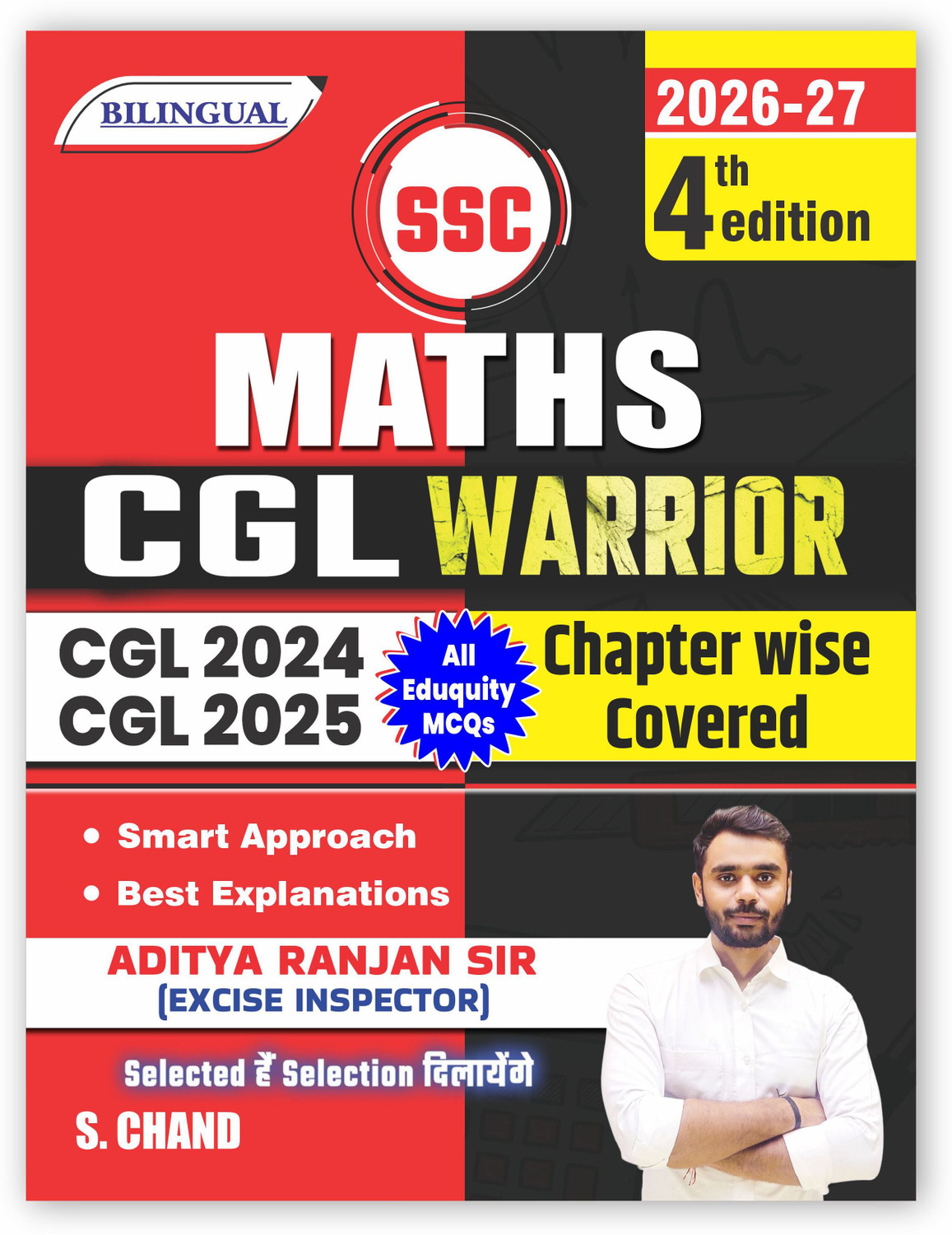 Image of SSC Maths CGL Warrior Book 2026 - 2027