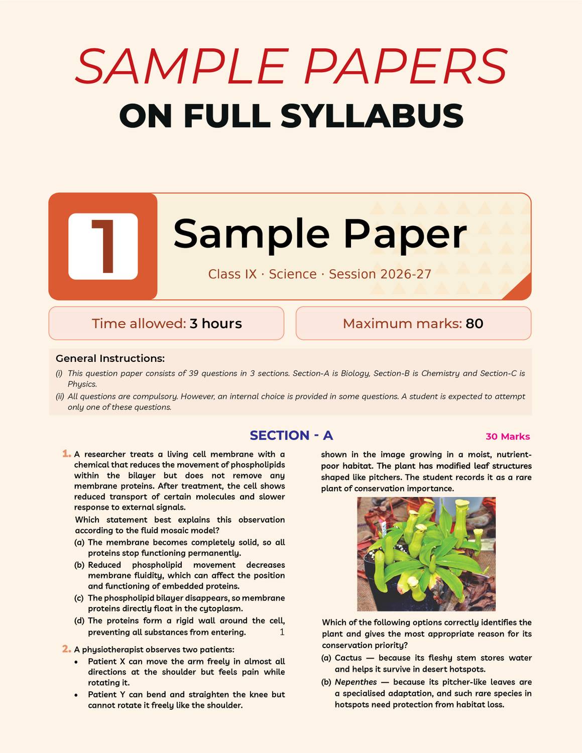 Educart CBSE Class 9 Science Exploration Question Bank 2026-27 - Image 4