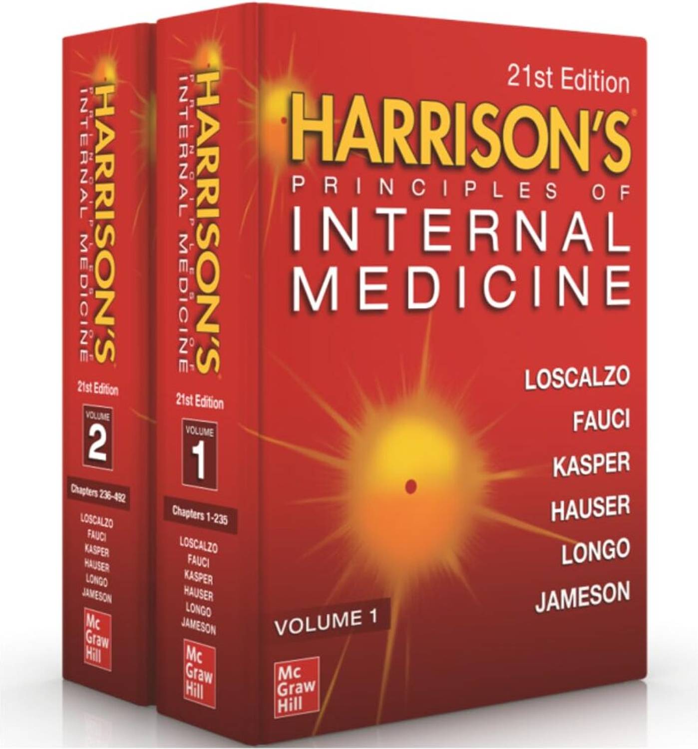 HARRISON'S PRINCIPLES OF INTERNAL MEDICINE – 2 VOLUMES || 21st