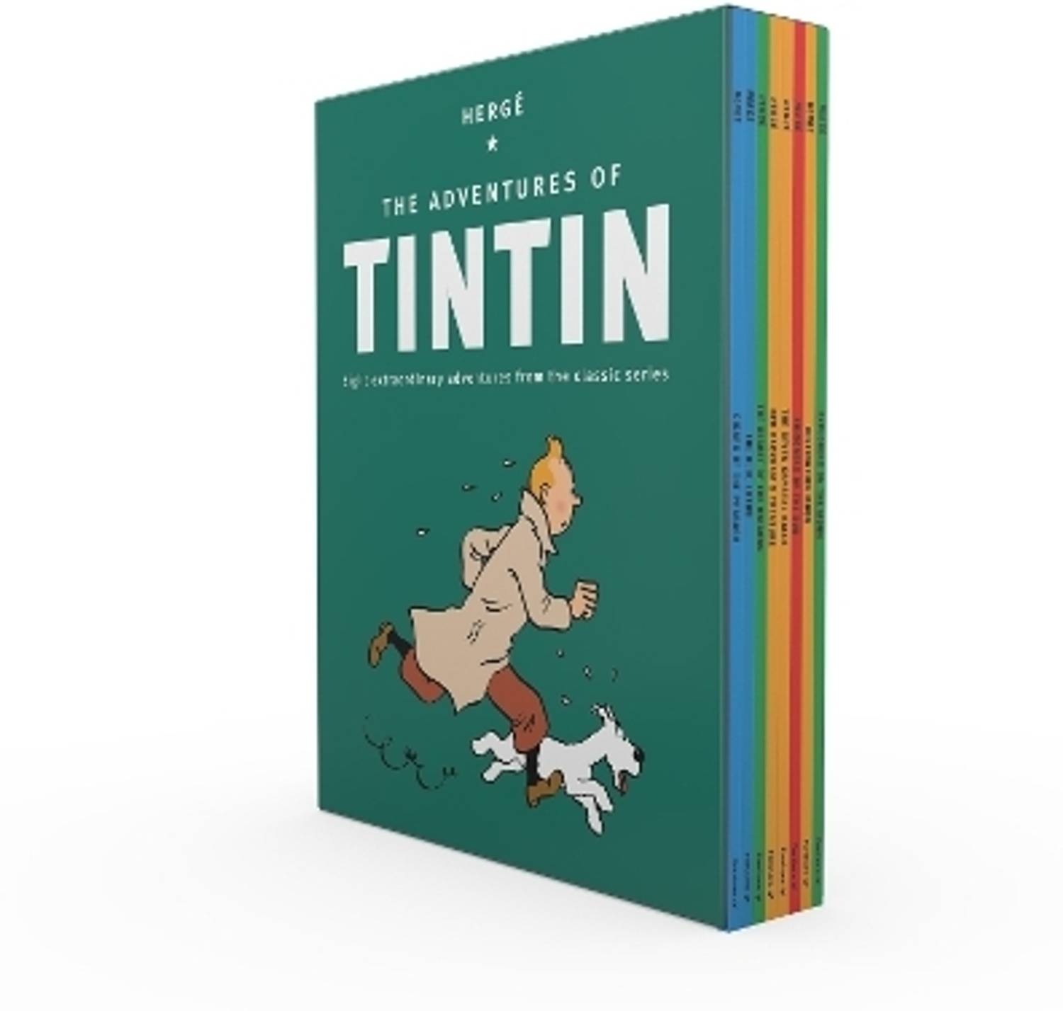 The Adventures of Tintin Paperback Collection: 8 Book Box-Set: Buy