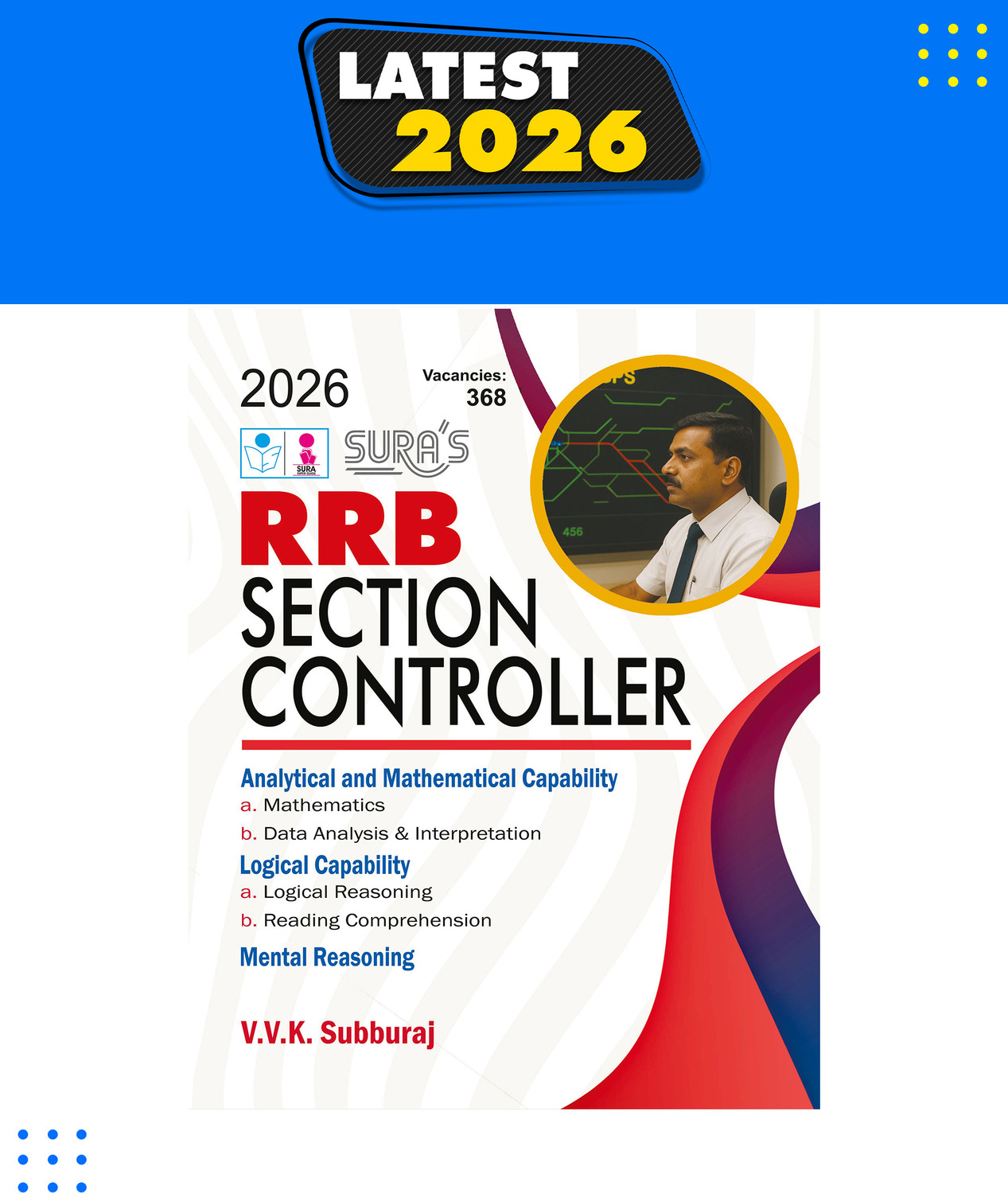 Image of SURA'S RRB SECTION CONTROLLER Exam Guide - Updated Edition 2026