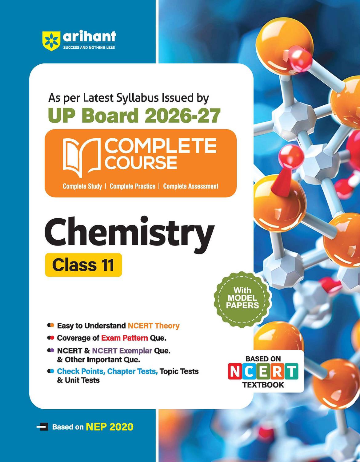 Arihant UP Board 2026-27 Chemistry Class 11 - Image 1