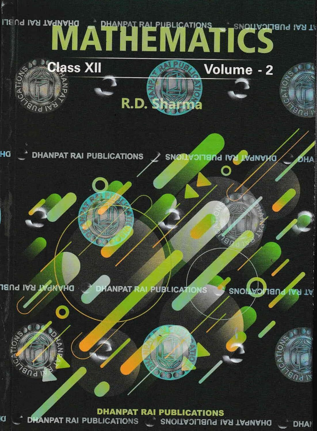 Image of Mathematics Class 12 Complete Set Volume 1, 2 With MCQs - By R.D. Sharma (Examination 2026-27)