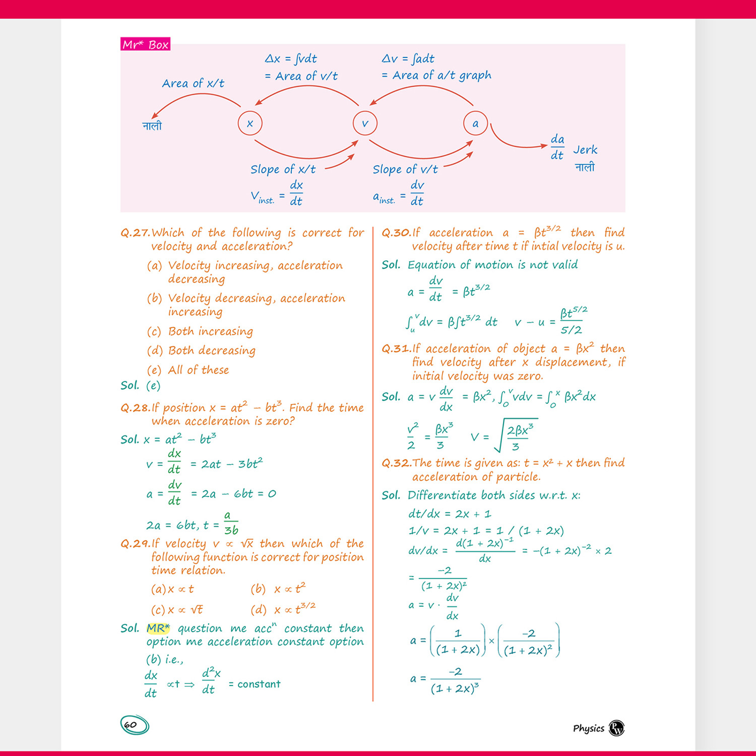 Image of PW Med Easy Physics Class 11 Handwritten Notes By MR Sir For NEET, JEE and Board Exams