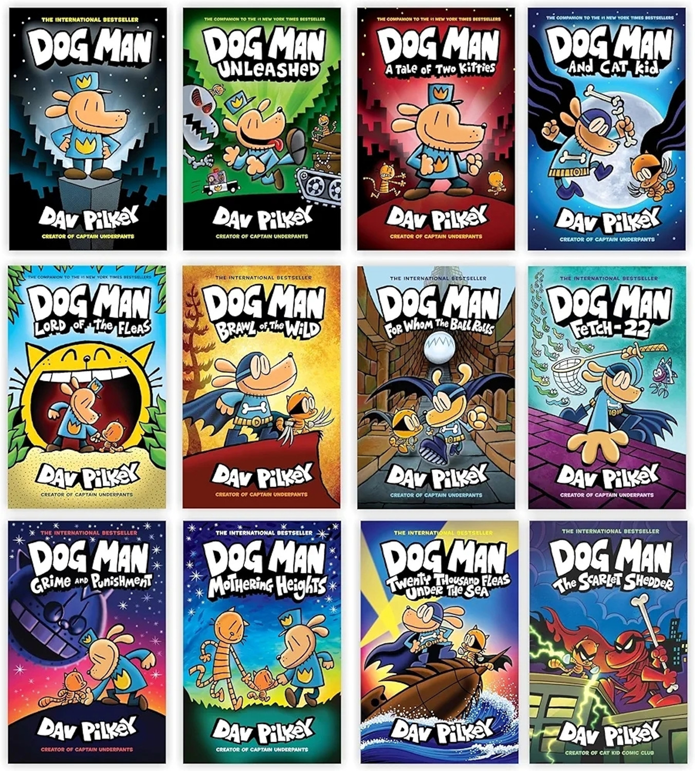 Image of Dogman Series 1-12 Hardcover Complete Books Set