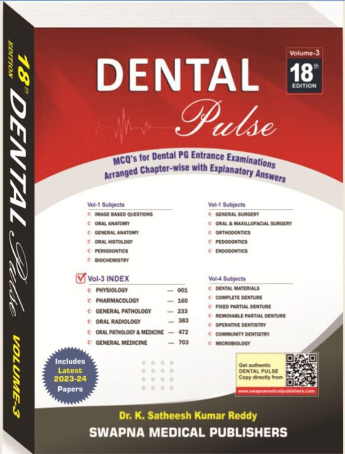 Image of Dental Pulse 18th Edition 2025 Paperback Binding - 14 August 2025