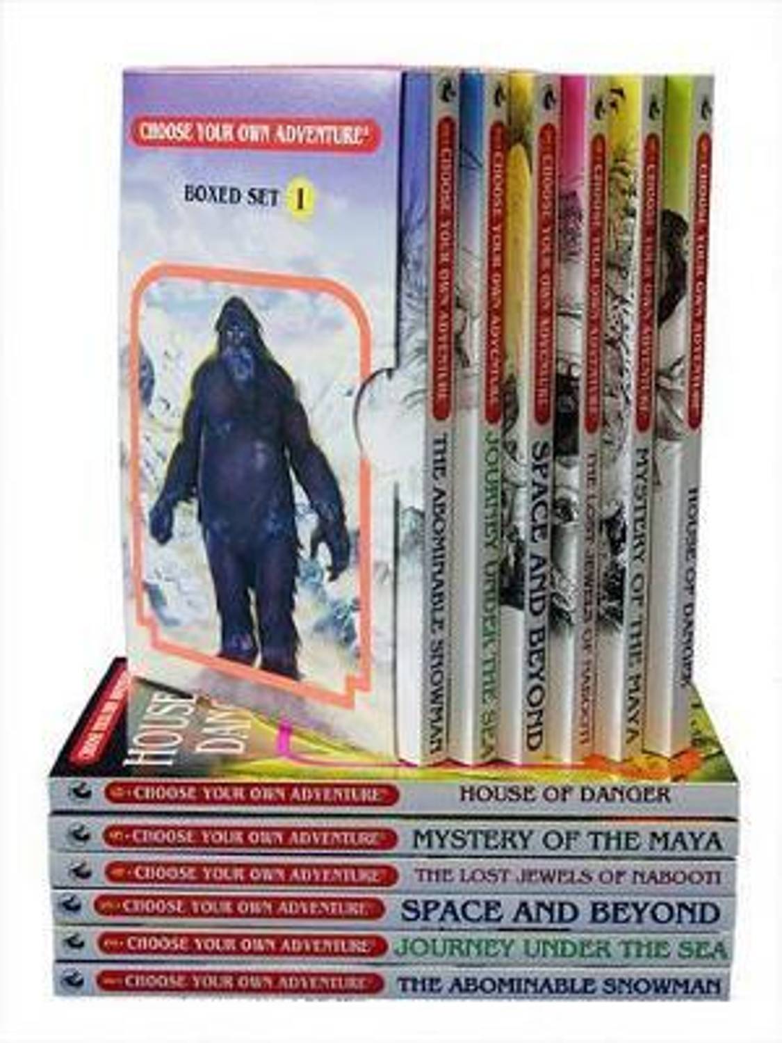 Choose Your Own Adventure 6-Book Boxed Set #1  - Box Set Containing The Abominable Snowman, Journey Under the Sea, Space and Beyond, the Lost Jewel