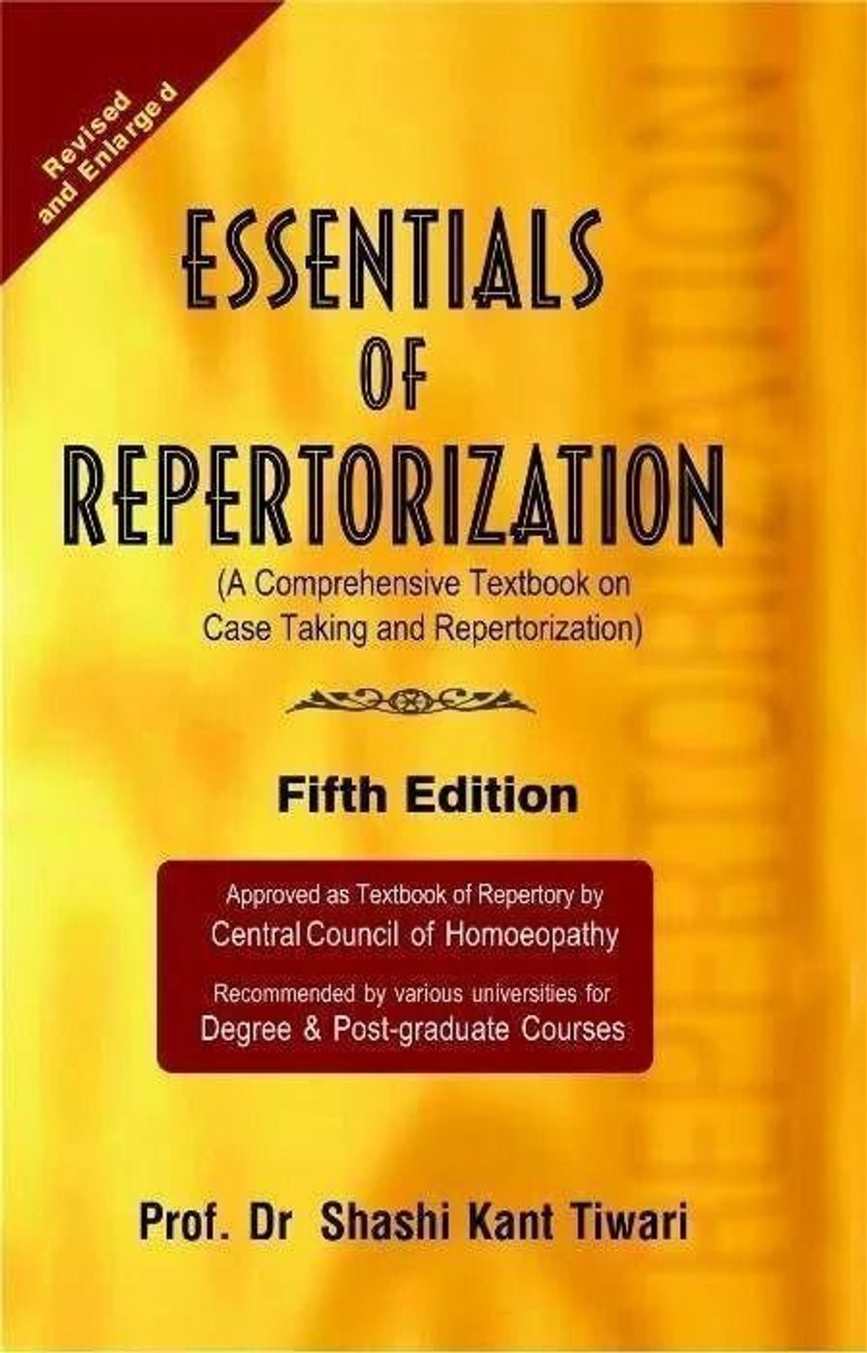 Image of Essentials of Repertorization - A Comprehensive Textbook on Case Taking (7th Ed) - Essentials of Repertorization - A comprehensive Textbook on Case Taking and Repertorization (Seventh Edition 7th Edition