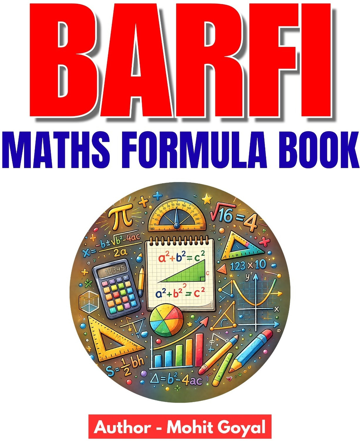 Image of Raftaar Mathematics & Barfi Maths Formula Book | Combo Set | Video Explanation, Bilingual Study Guide For SSC, Bank, Railway Exams | Mohit Goyal Sir