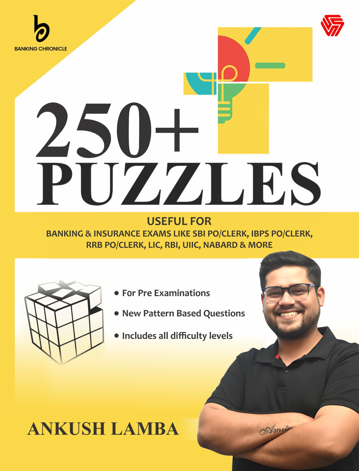 Image of 250+ Puzzles | Useful for Banking & Government Exams | IBPS,SBI,RBI, & others