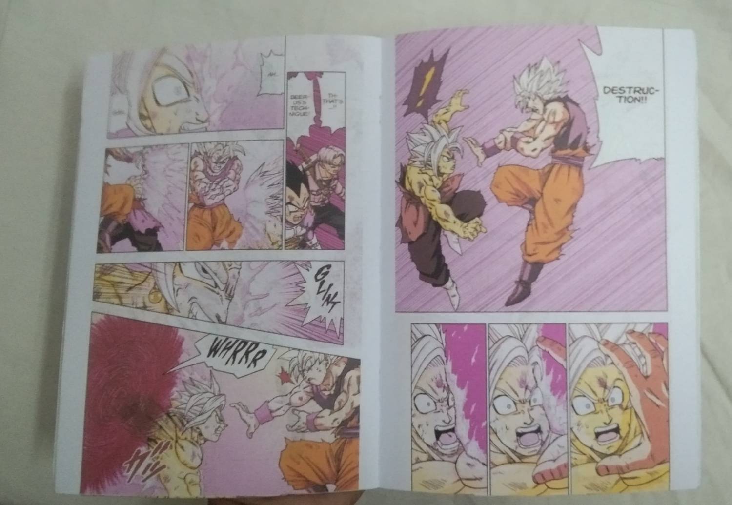 COLOURED Dragon Ball Super vol.1 + 1 free DBS Card. - Dragon Ball