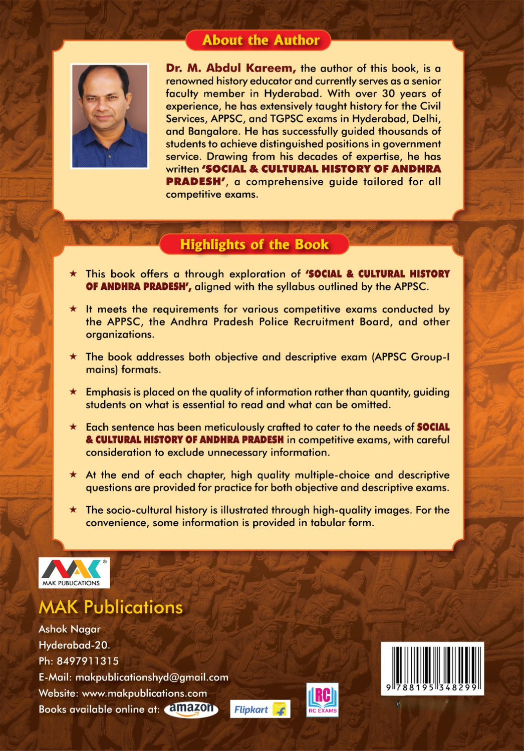 Image of SOCIAL & CULTURAL HISTORY OF ANDHRA PRADESH