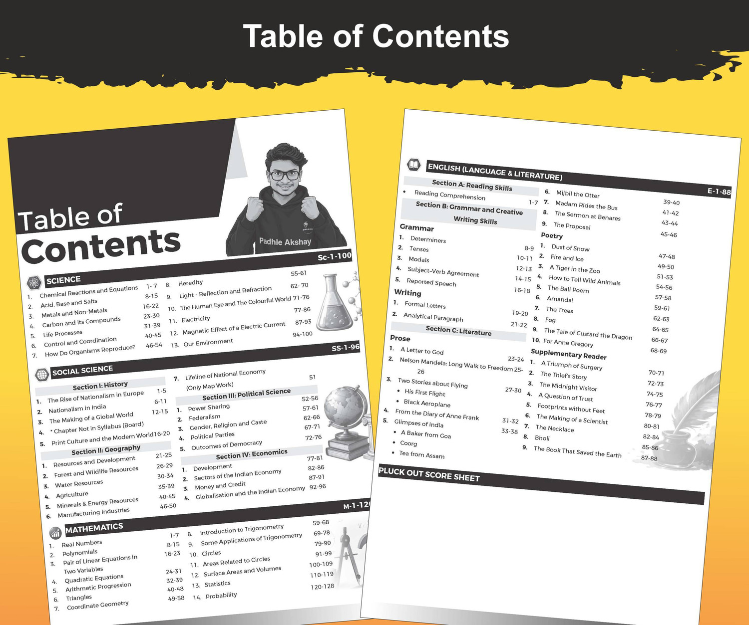 Image of Disha publication Inc Not PYQ, But TYQ-This Year Questions-Chapter-wise Competency Questions for Science, Mathematics, Social Science & English with Competency Meter (Paperback, Padhle Akshay)