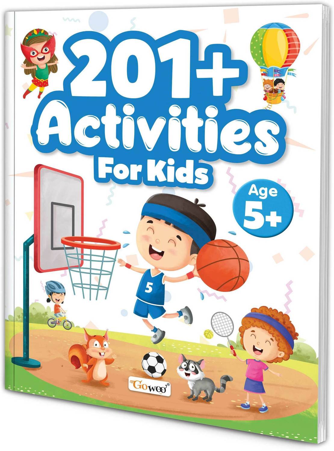 201+ Activities for Kids for Age 5+ : Fun Activities and Exercises For Children, Learning activity book, Brain-building puzzles for children, Early learning activities for children, Mazes, Spot the differences, Matching games, Patterns, Brain games, Hide and seek, Word search, Rhymes, Puzzle, All about me, Join the dots.