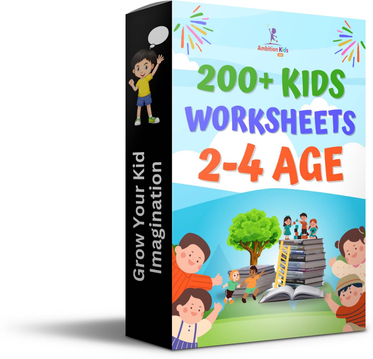 SHOPRATH 200+ Kids Worksheets 2-4 Age (English, Paperback, unknow