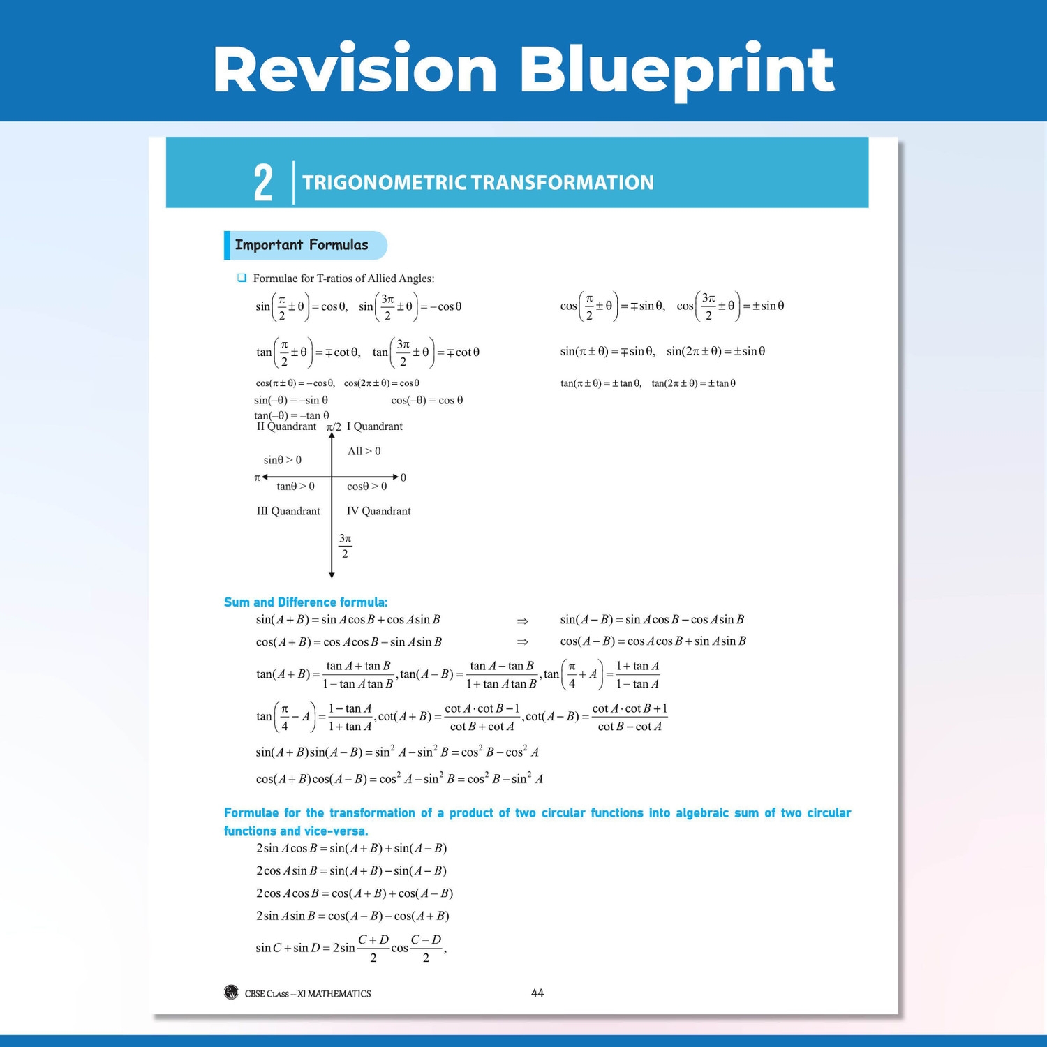 Image of inchPW CBSE Class 11 Question & Concept Bank (QCB) Mathematics Chapter-wise and Topic-wise Solved Questions For 2027 Exams inch