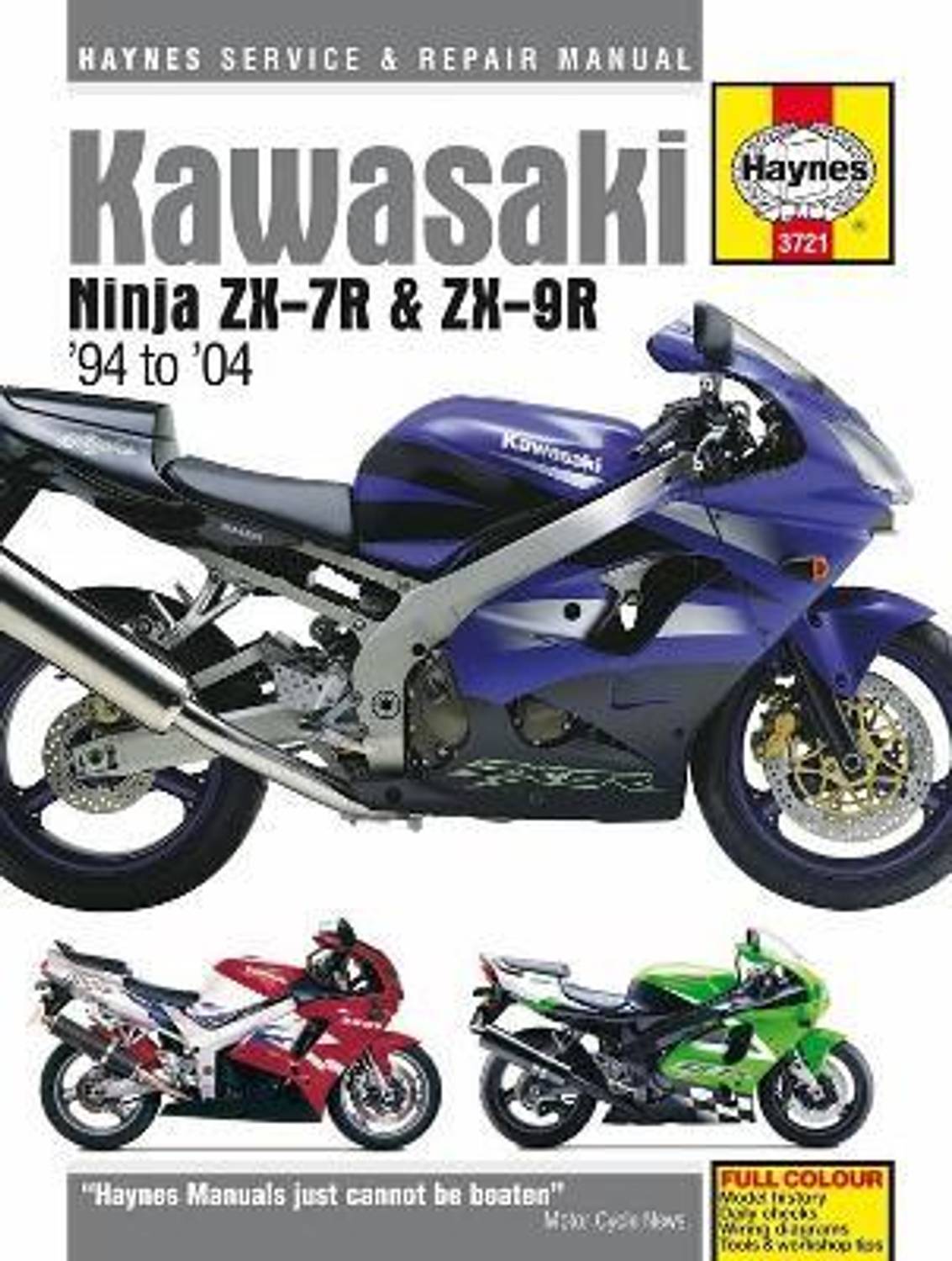Kawasaki ZX-7R & ZX-9R Ninja (94 - 04): Buy Kawasaki ZX-7R & ZX-9R