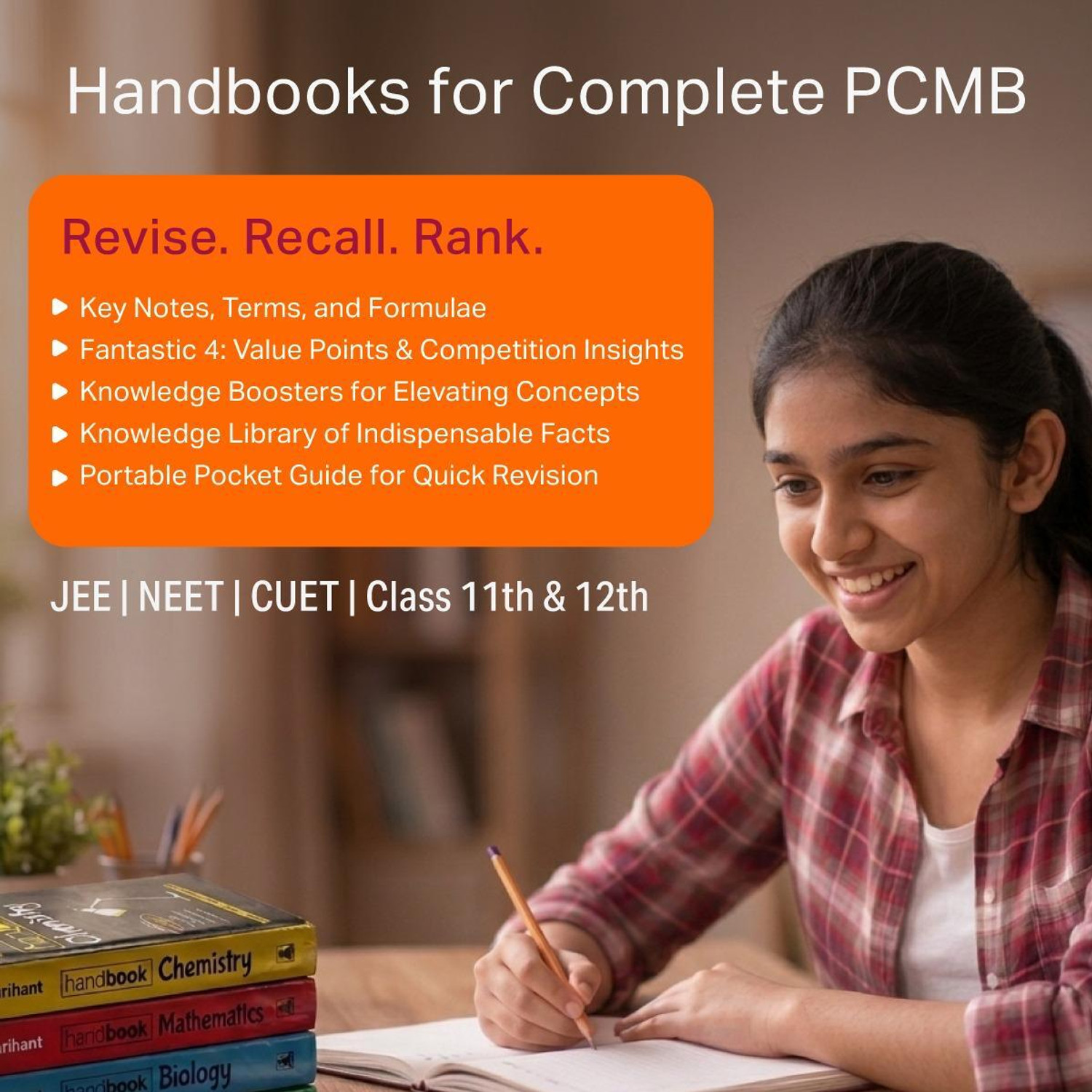 Image of Arihant Handbook Physics For Class 11-12 | With Quick Revision Guide| Jee, CBSE, Medical, Engineering Entrance Exams 2026-2027 | With Value Points, Competition Insight, Knowledge Boosters, Knowledge Library | English Medium