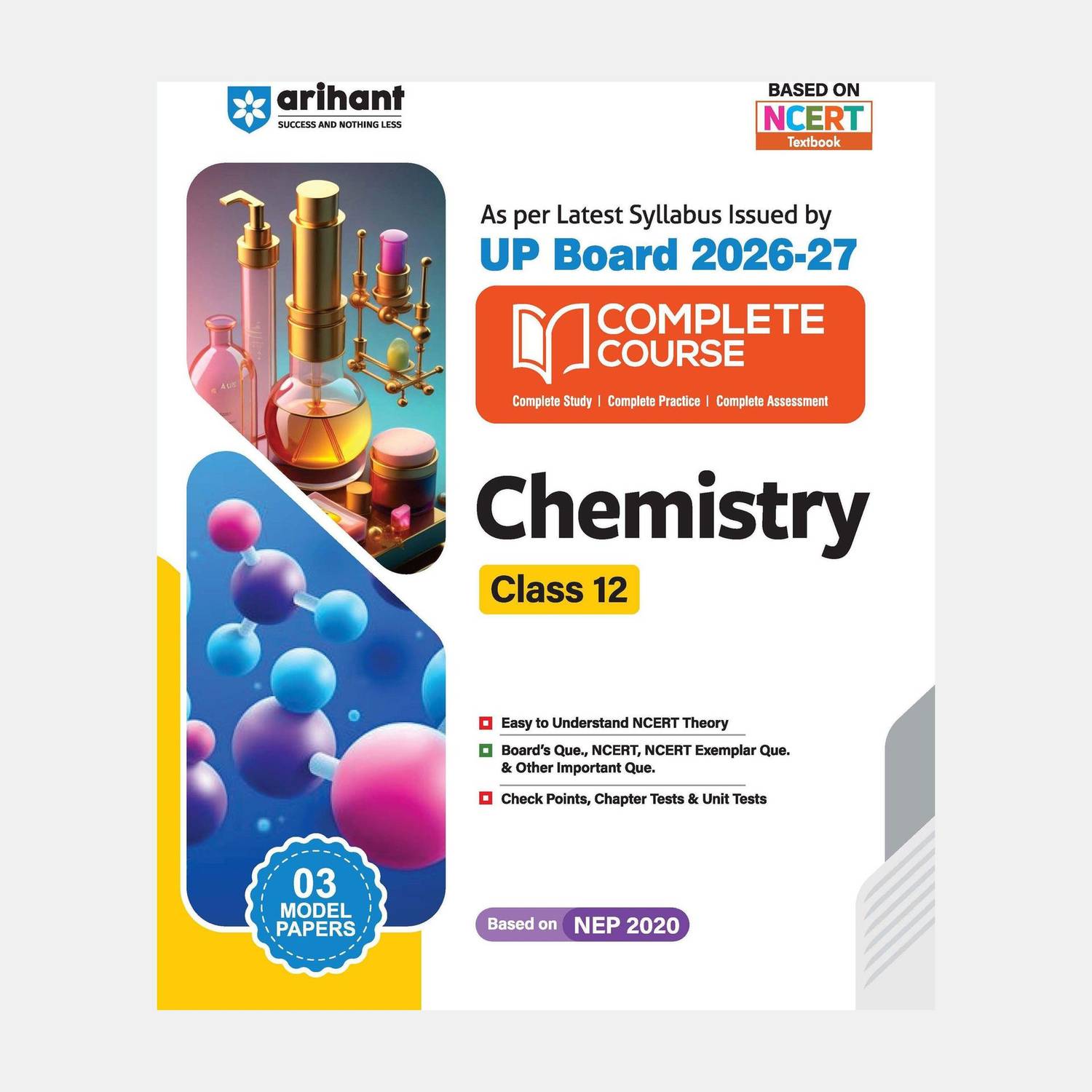 Arihant UP Board 2026-27 Complete Course Chemistry Class 12