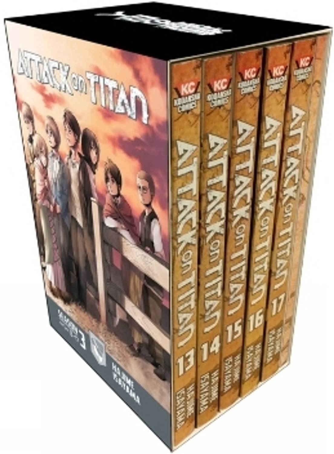 ③Gackt/PLATINUM BOX  1〜13 セット Attack On Titan Season 3 Part 1 Manga Box Set: Buy Attack On Titan