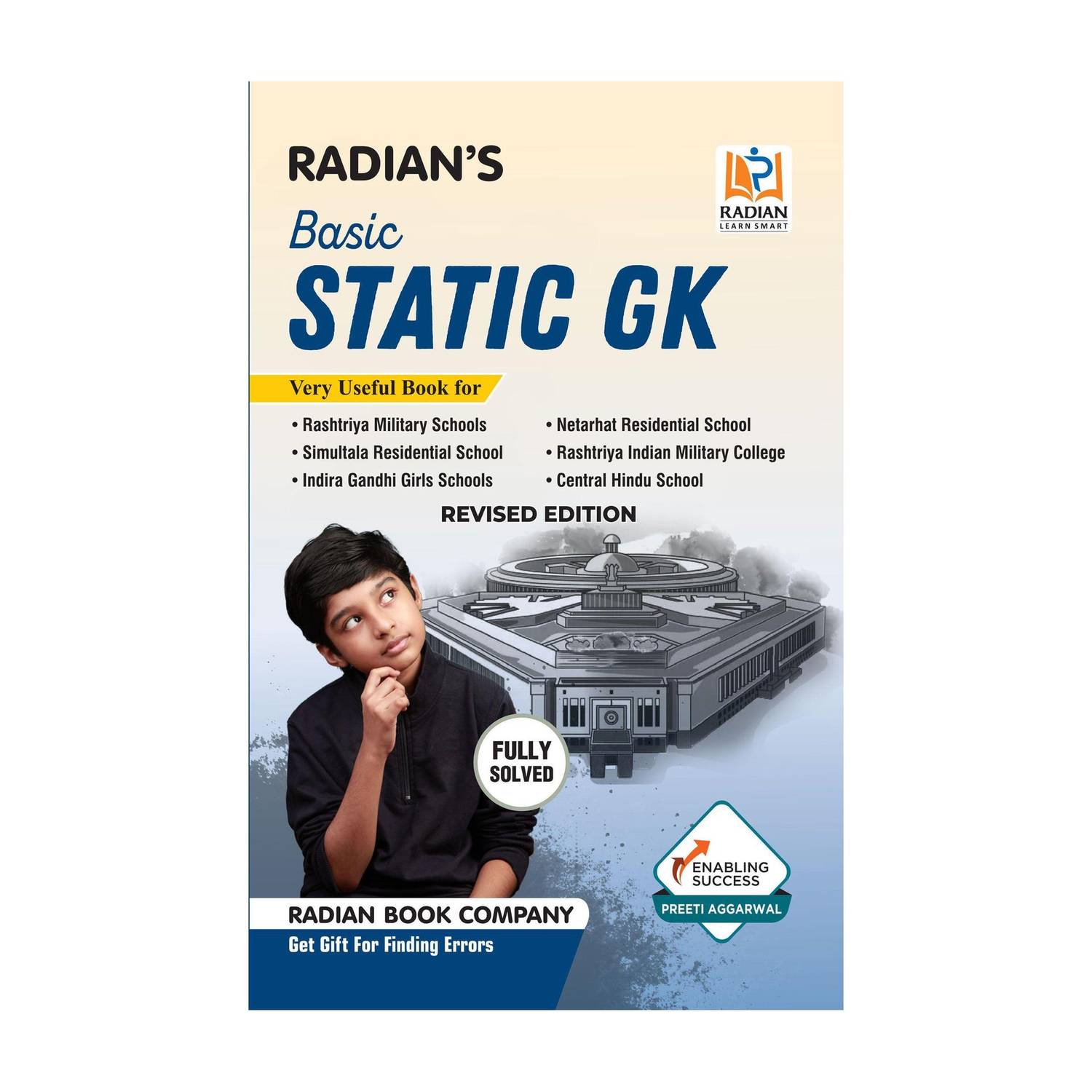 Basic Static Gk (General Knowledge) Book for Sainik School (Aissee), Rms, Olympiads and Other Entrance Exams