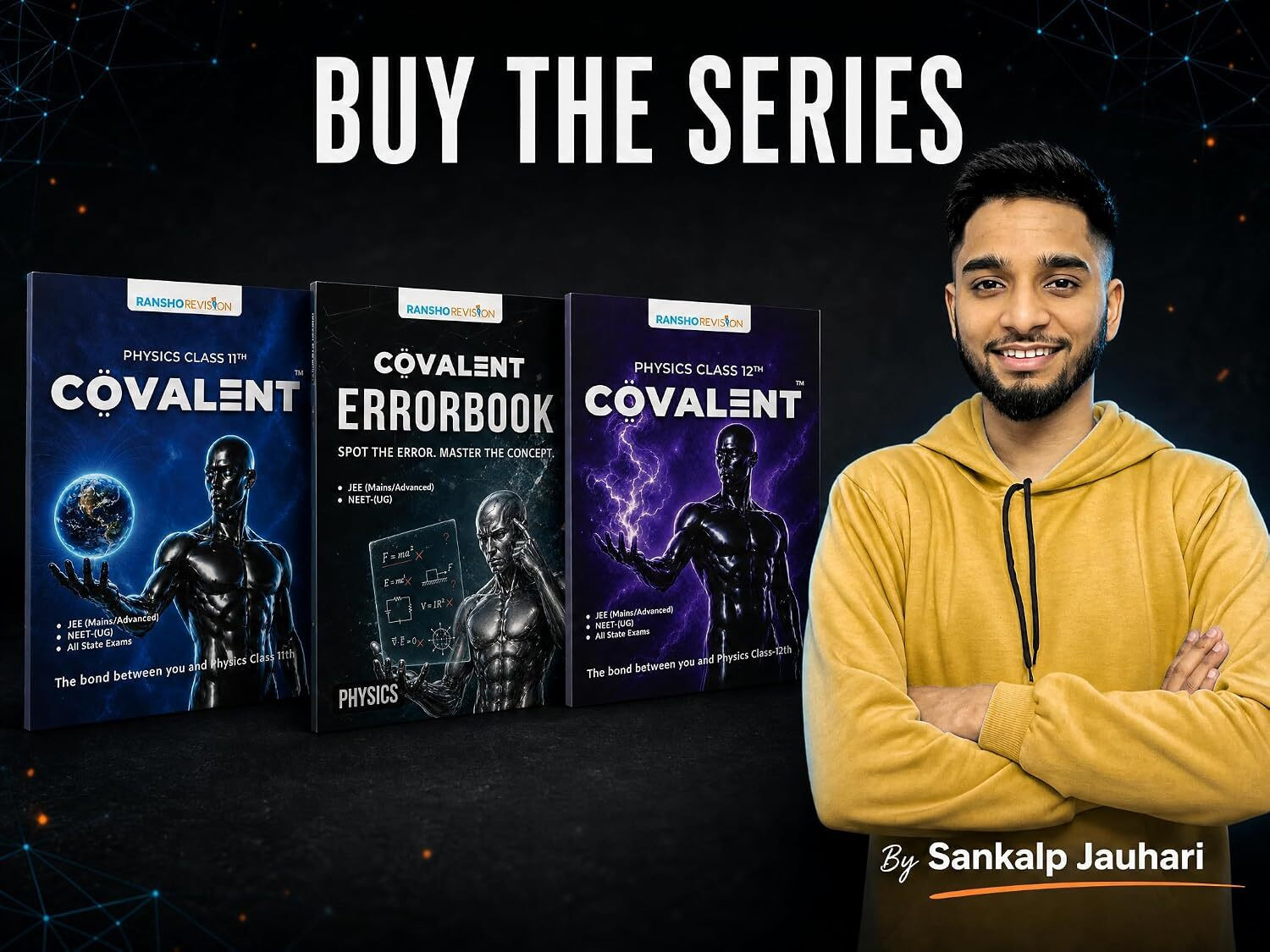 Image of COVALENT Physics Master Combo - Class 11 & 12 Full Colour Physics Books + Error Book for JEE Main, JEE Advanced, NEET UG & CBSE Boards | Visual Revision + Mistake Practice | Pack of 3