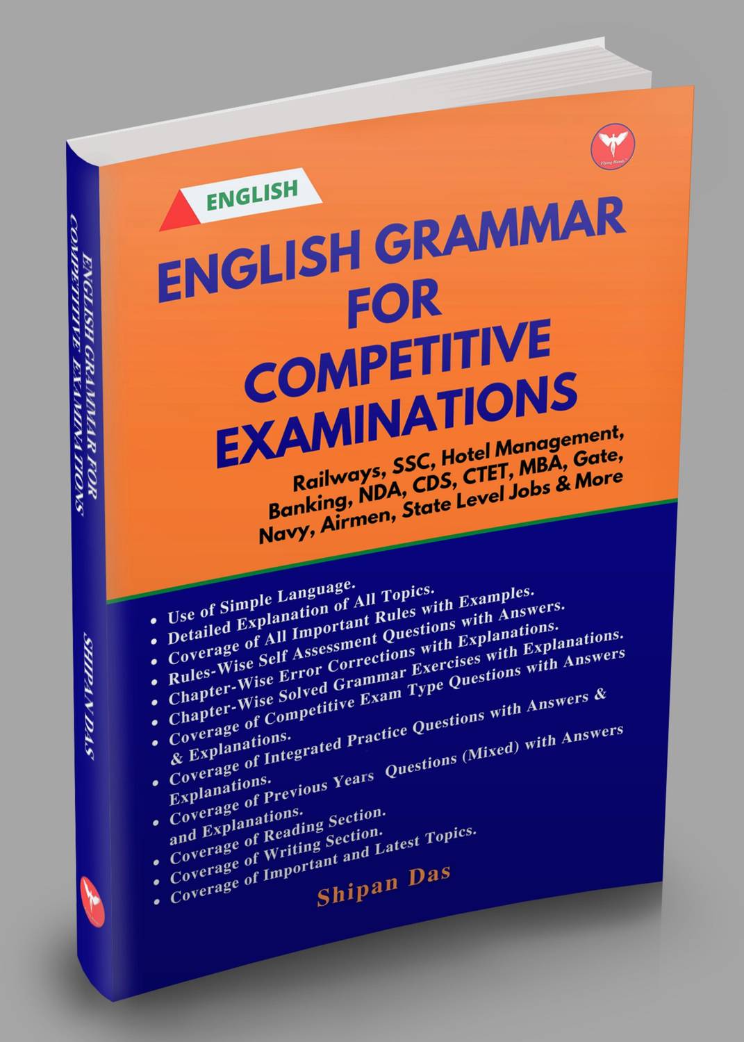 Flying Hands Publications English Grammar for Competitive Examina