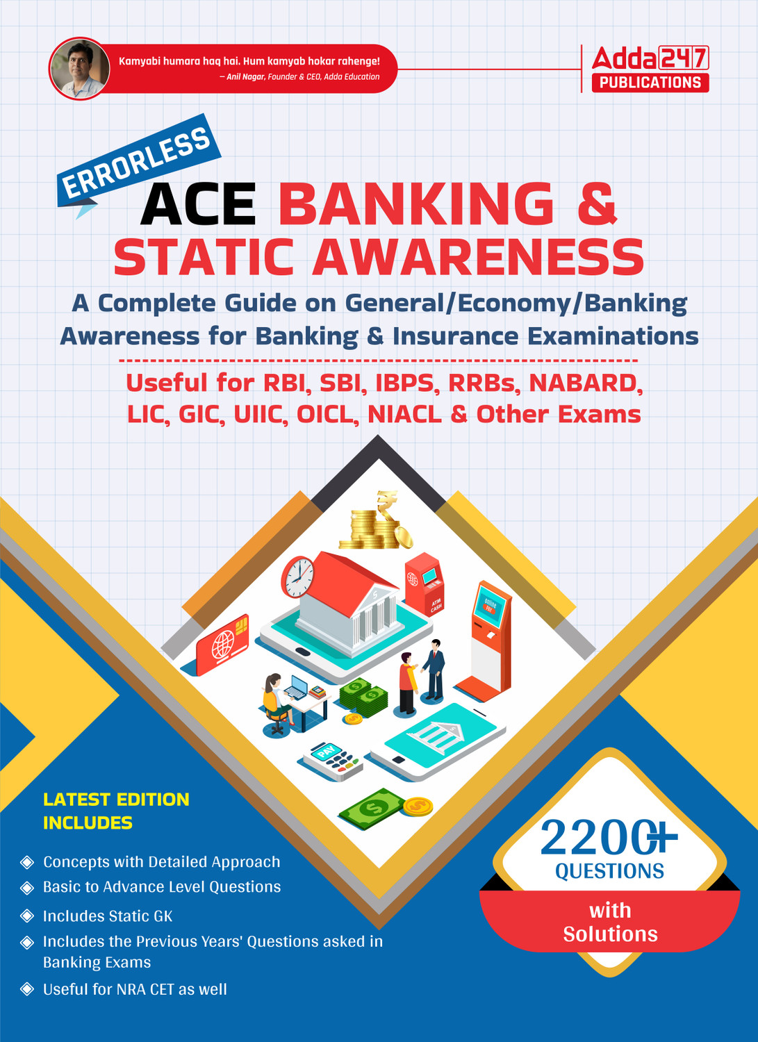 Image of Set Of 3 Quantitative Aptitude By Shantanu Shukla |Daksh Math| | & Champion Reasoning 3.0 & Banking And Static Awareness|For RBI|SBI|IBPS|RRB & Insurance Exams (English Printed) Adda 247
