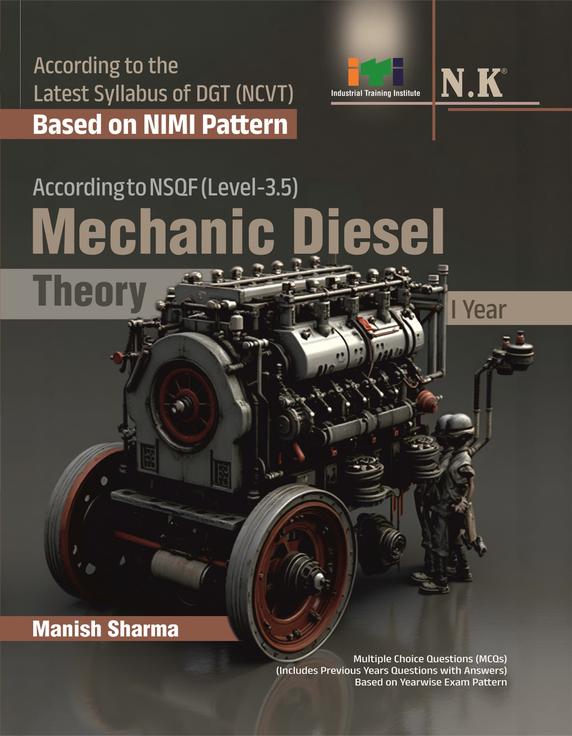 Image of NK - Mechanic Diesel Theory - I Year (English) NSQF Level 3.5 ITI Book