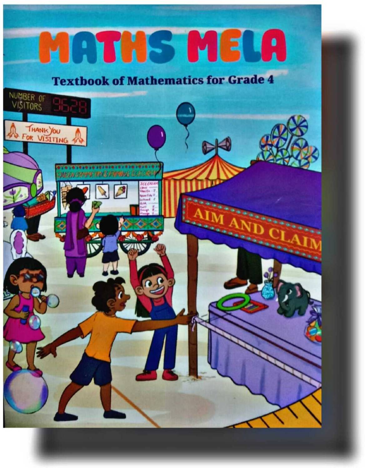 433 Maths Mela, Textbook of Mathematics for Class 4