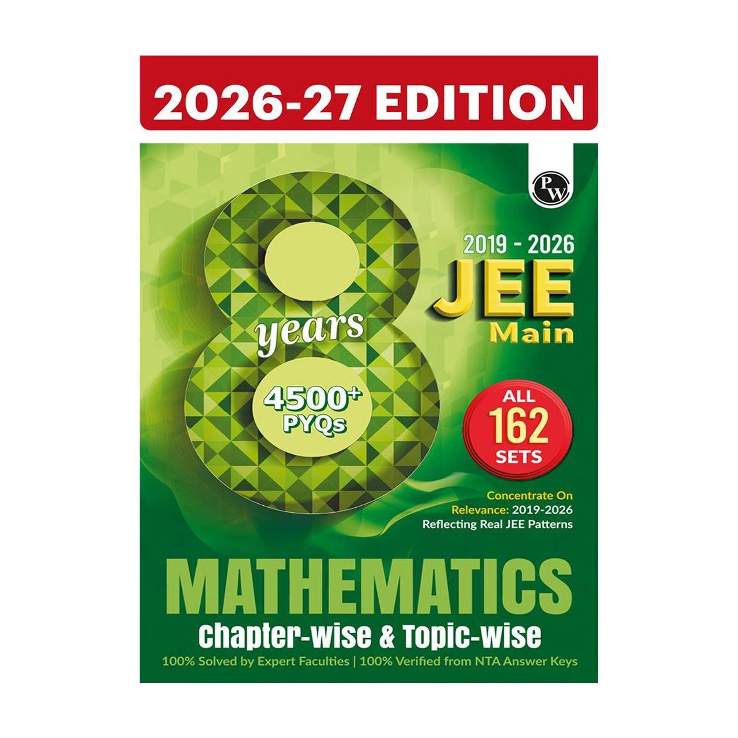 Physics PW JEE Main 8 Years Mathematics PYQs - Image 1