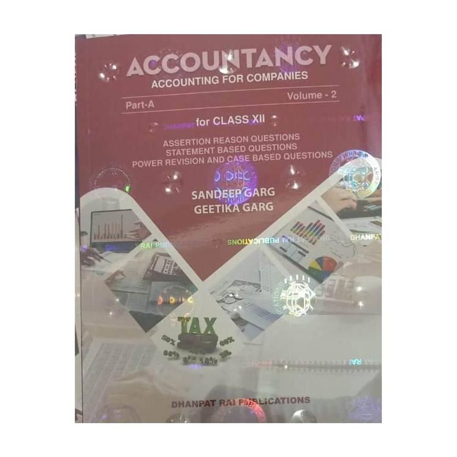 ACCOUNTANCY : ACCOUNTING FOR COMPANIES PART-A VOL.2 FOR CLASS-XII