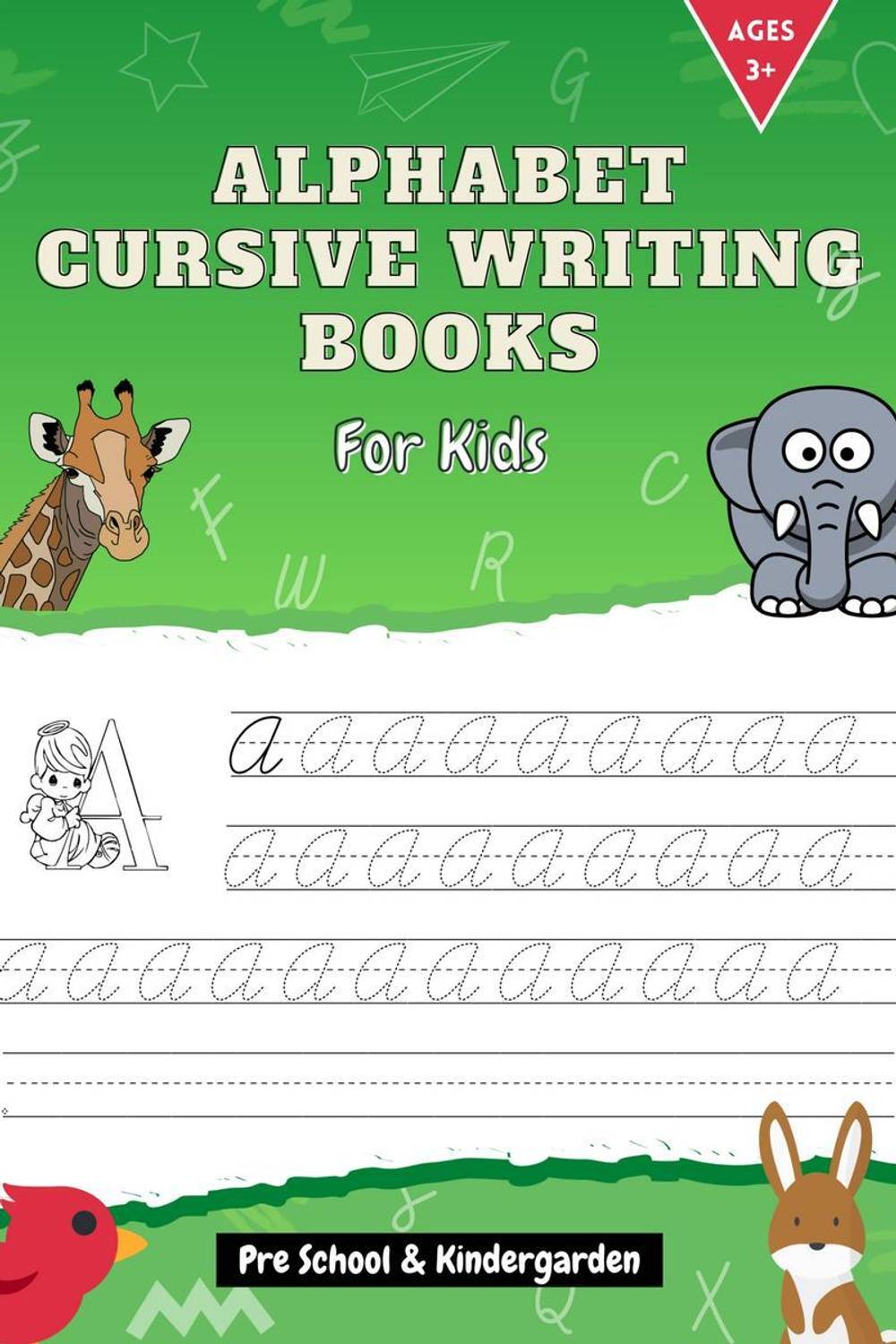 Alphabet Cursive Writing Books For Kids