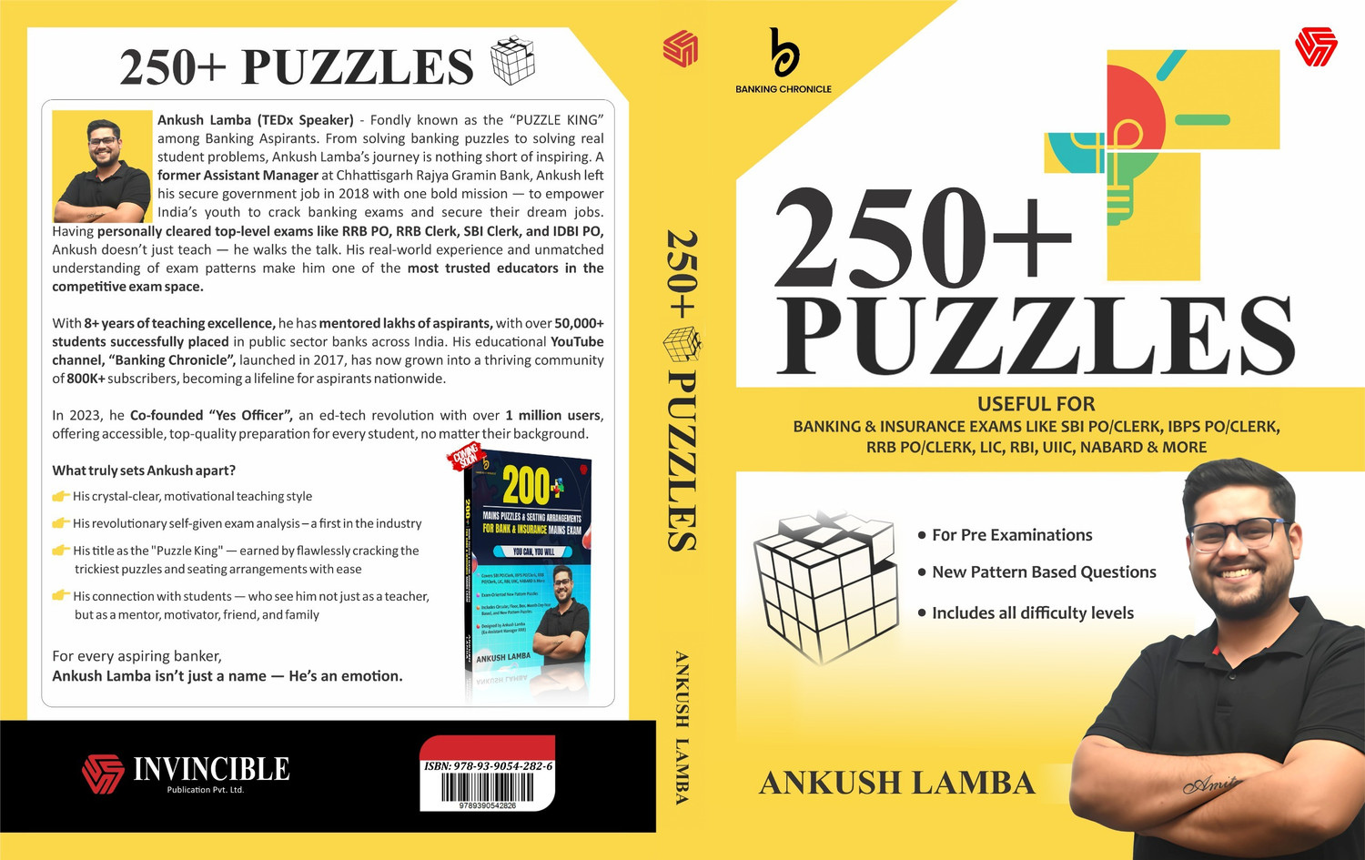 Image of 250+ Puzzles | Useful for Banking & Government Exams | IBPS,SBI,RBI, & others