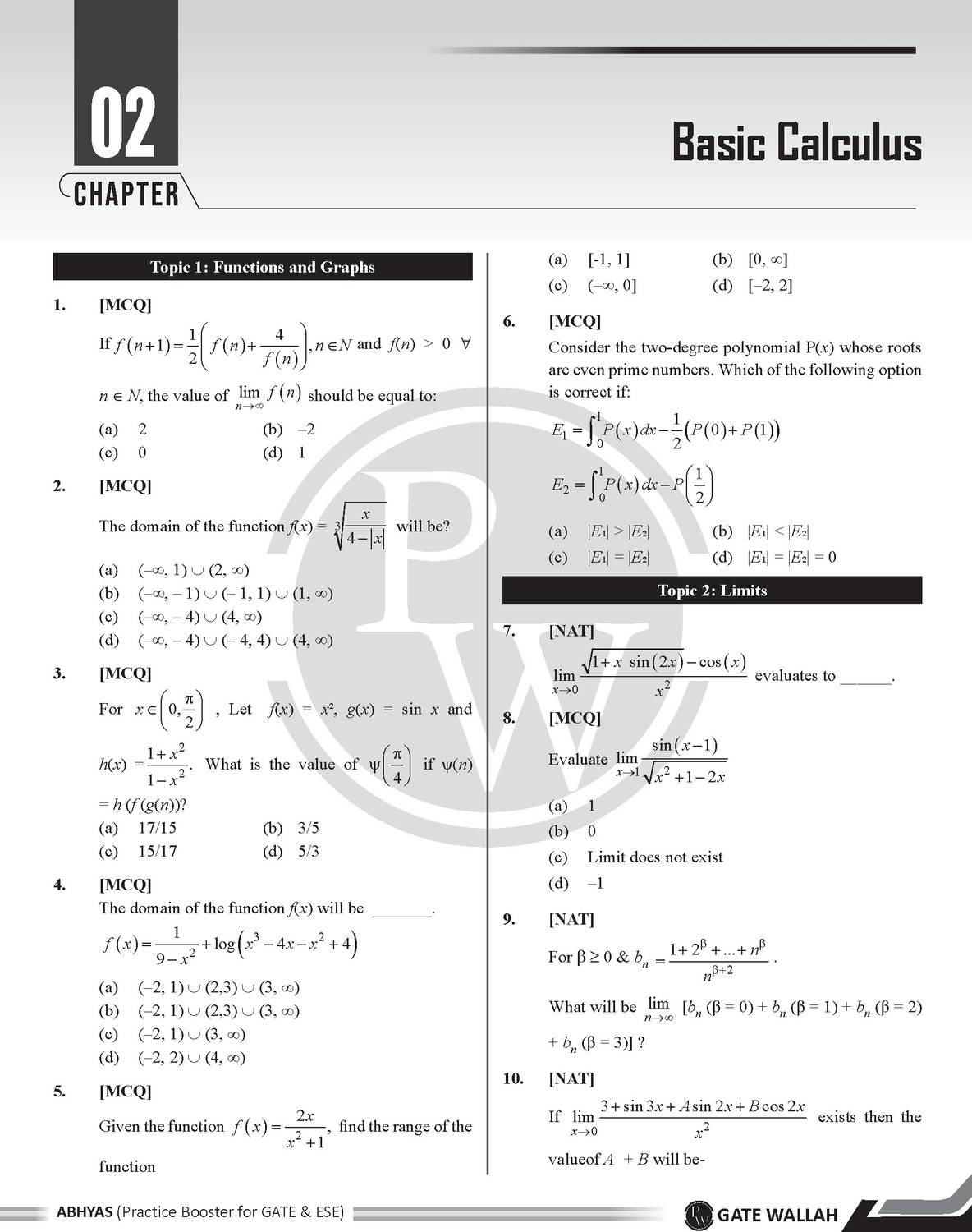 Physics PW GATE & ESE Abhyas Practice Booster Mechanical - Image 5