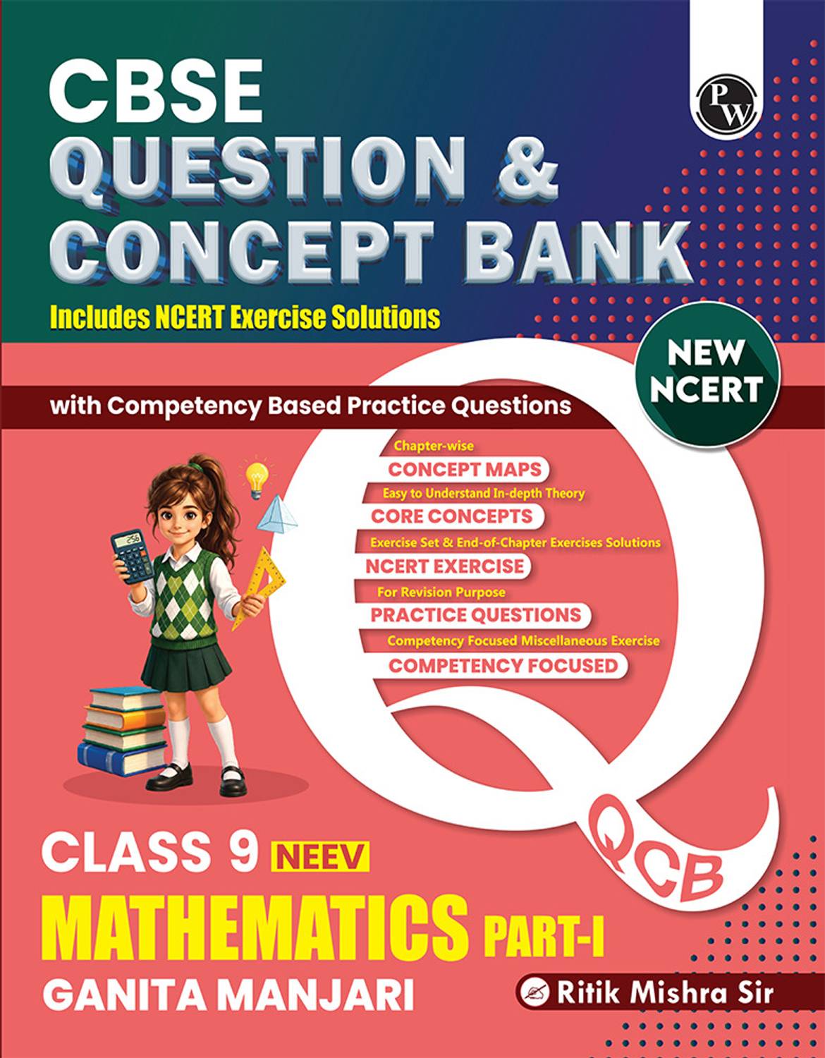 PW CBSE Class 9 Maths 2026-27 Question and Concept Bank - Image 1