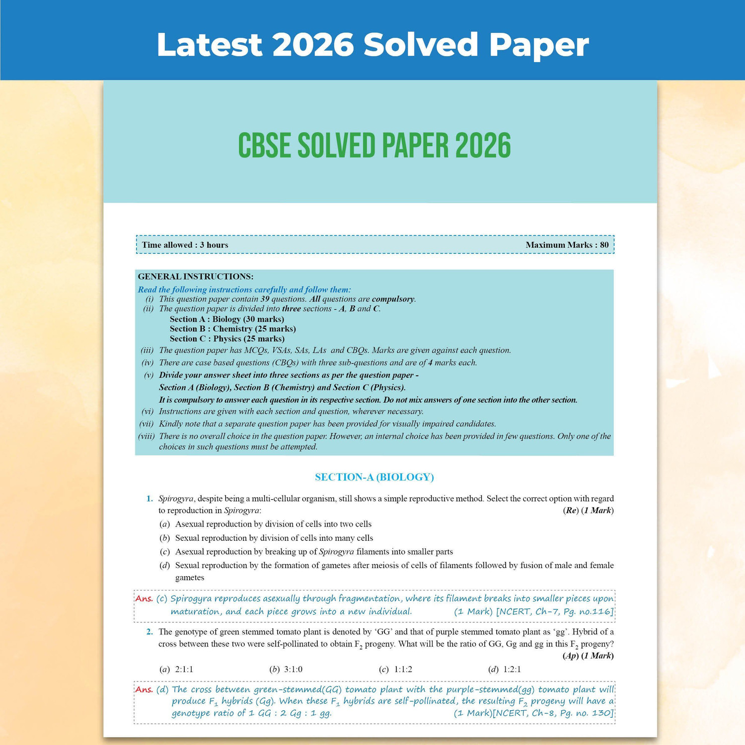 Image of PW CBSE Question & Concept Bank Class 10 Science 2027 Solved By Rakshak Sir, Samridhi Mam, Sunil Vijay Sir