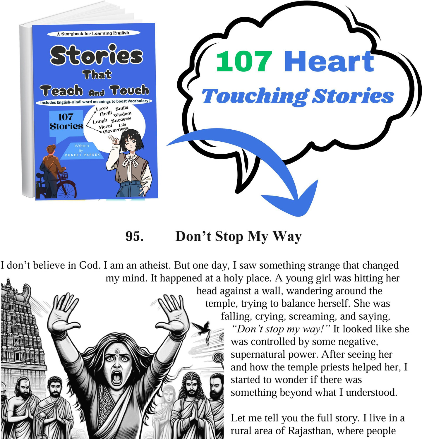Image of Stories That Teach and Touch - 107 Stories - Bedtime Story - English Story book